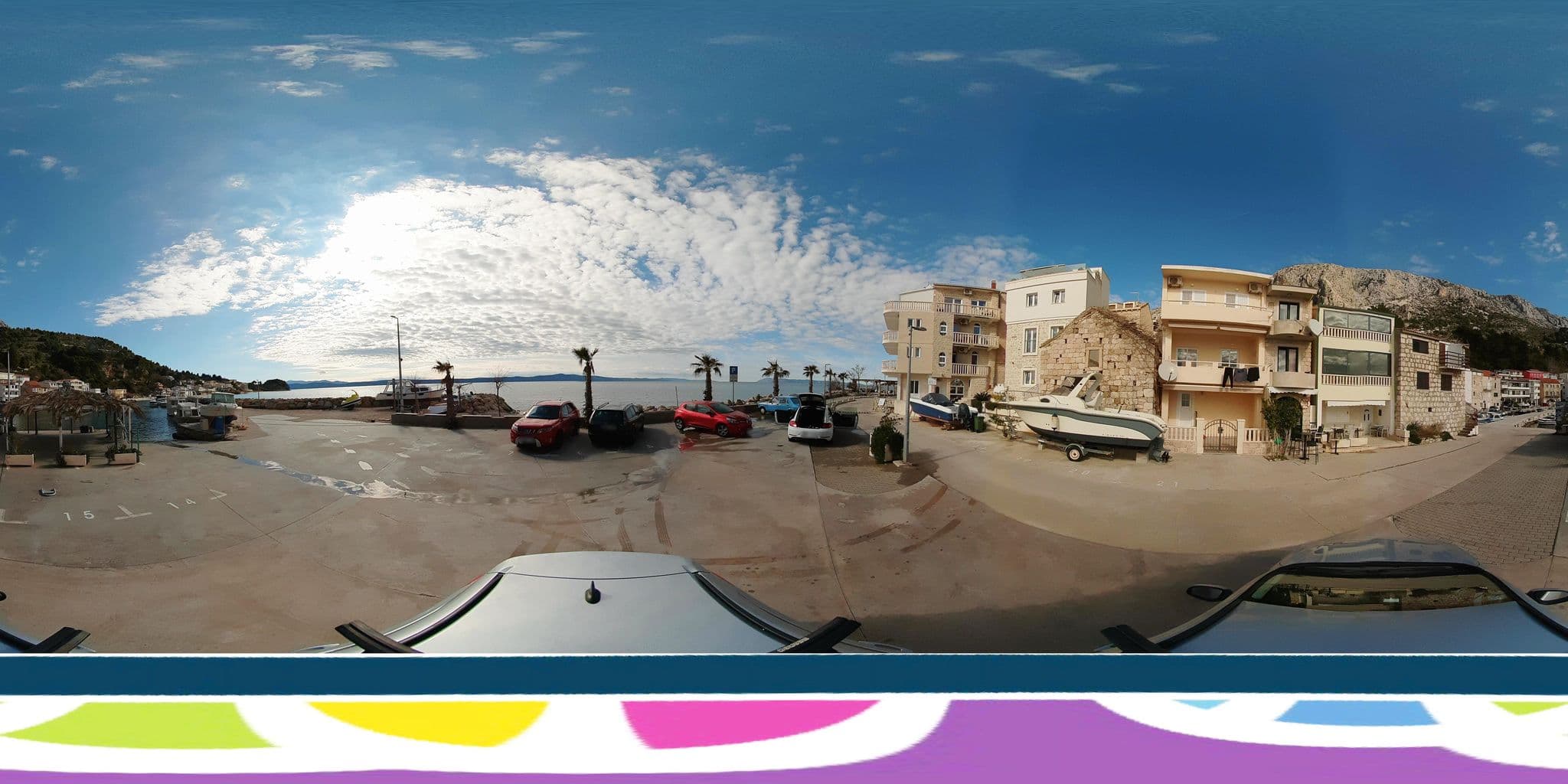 Street view near Holiday Home Drašnice, Podgora — © SilvioBasic (CC BY-SA · Mapillary)