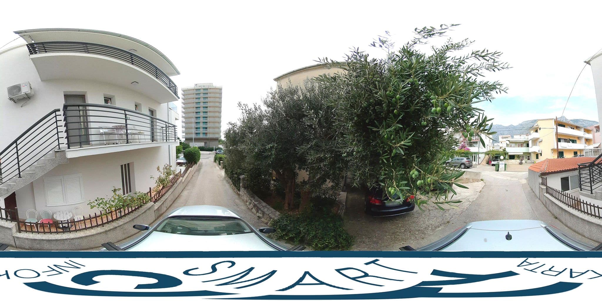 Street view near Villa Nena, Makarska — © SilvioBasic (CC BY-SA · Mapillary)