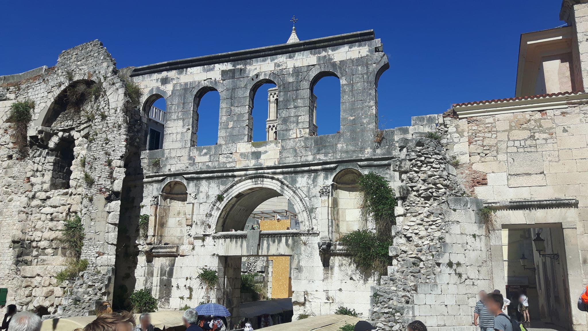 Street view near Silver Gate Hostel, Split — © karthoo (CC BY-SA · Mapillary)