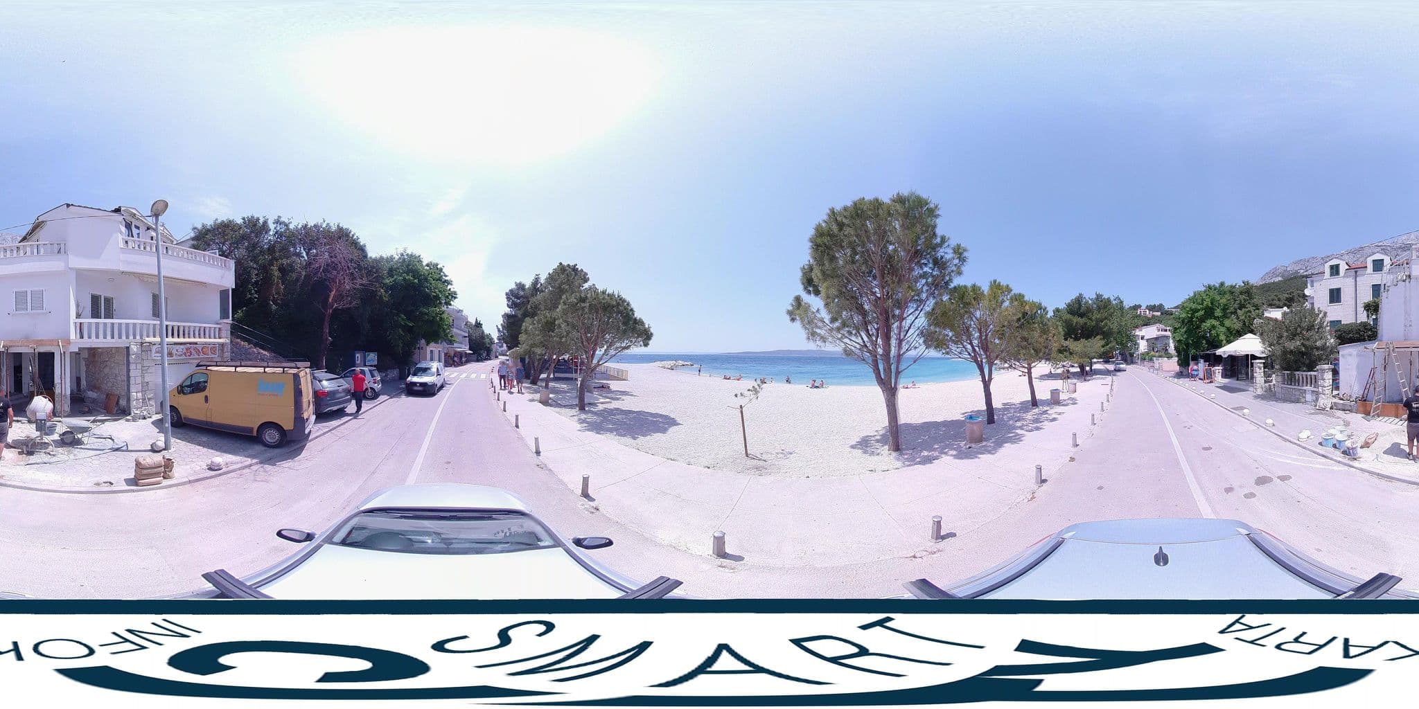 Street view near Apartmani Skalinada, Baška Voda — © SilvioBasic (CC BY-SA · Mapillary)