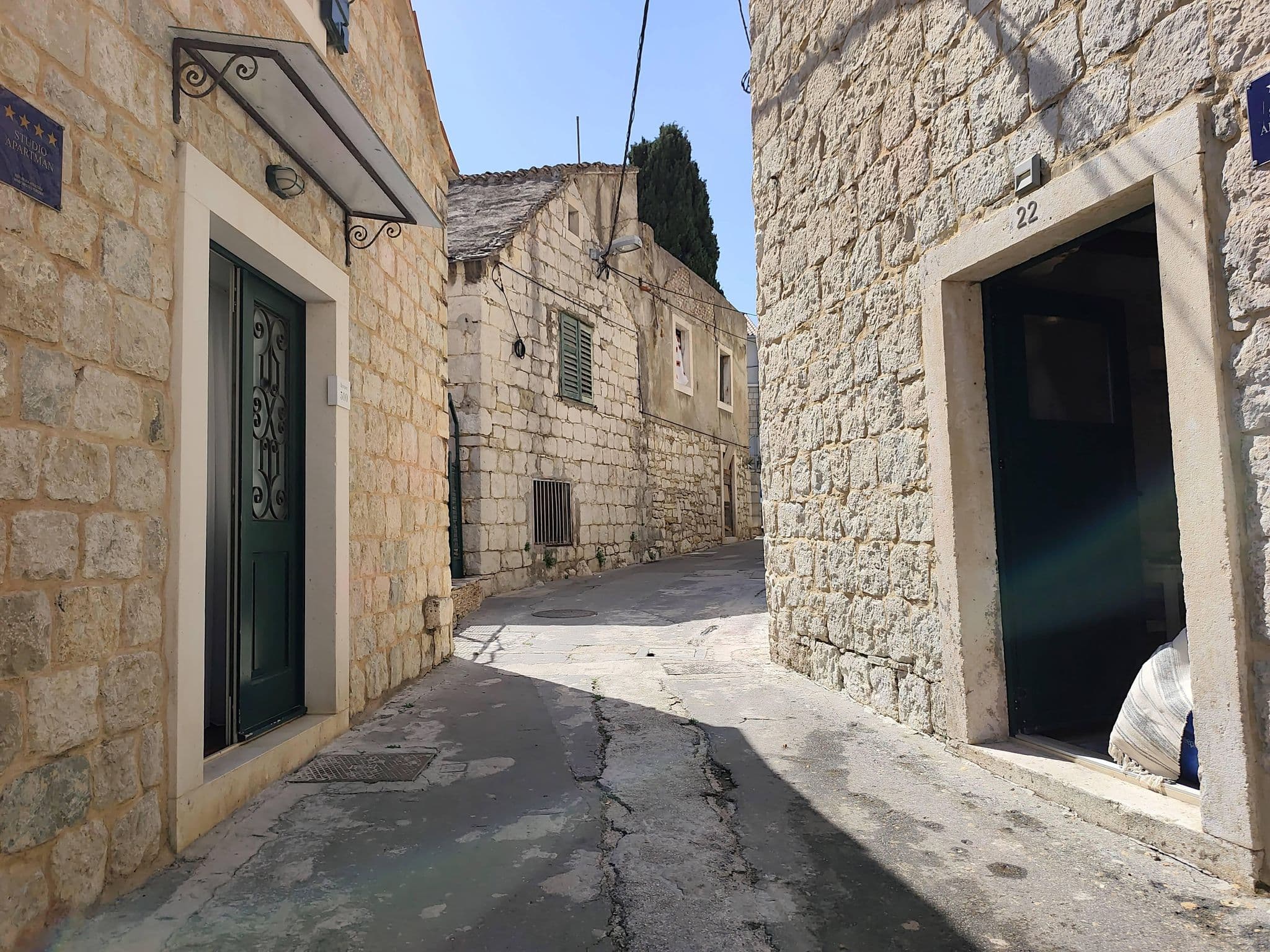 Street view near Trip Planet Mediterranean Apartments, Split — © Duro (CC BY-SA · Mapillary)