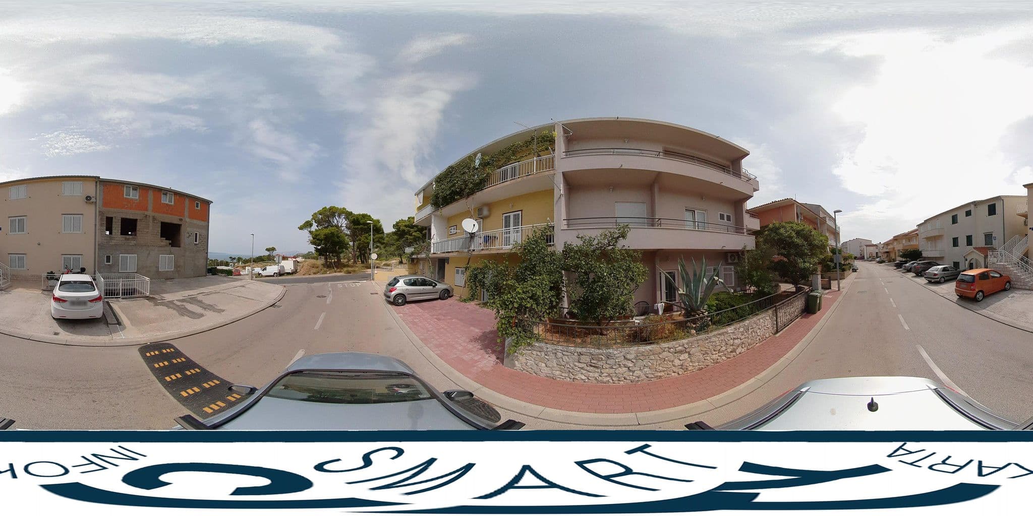 Street view near Apartment Nina, Makarska — © SilvioBasic (CC BY-SA · Mapillary)