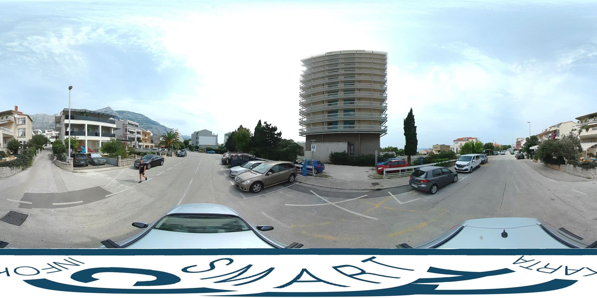 Street view near Apartments Villa More, Makarska — © SilvioBasic (CC BY-SA · Mapillary)