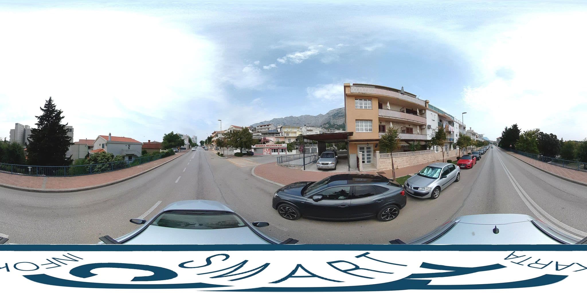 Street view near Apartmani Mistral, Makarska — © SilvioBasic (CC BY-SA · Mapillary)