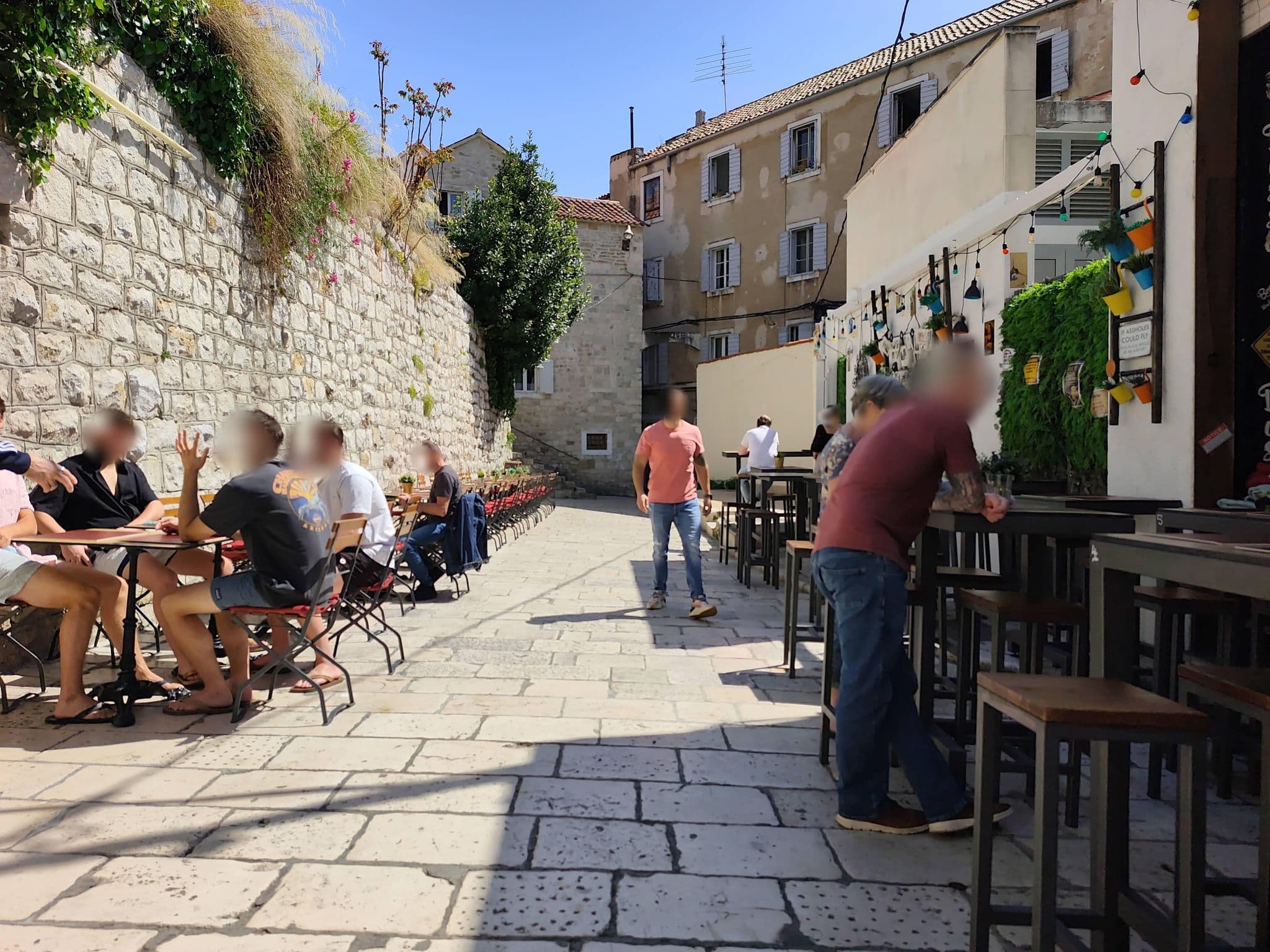 Street view near Diocletianvs Apartments, Split — © Duro (CC BY-SA · Mapillary)