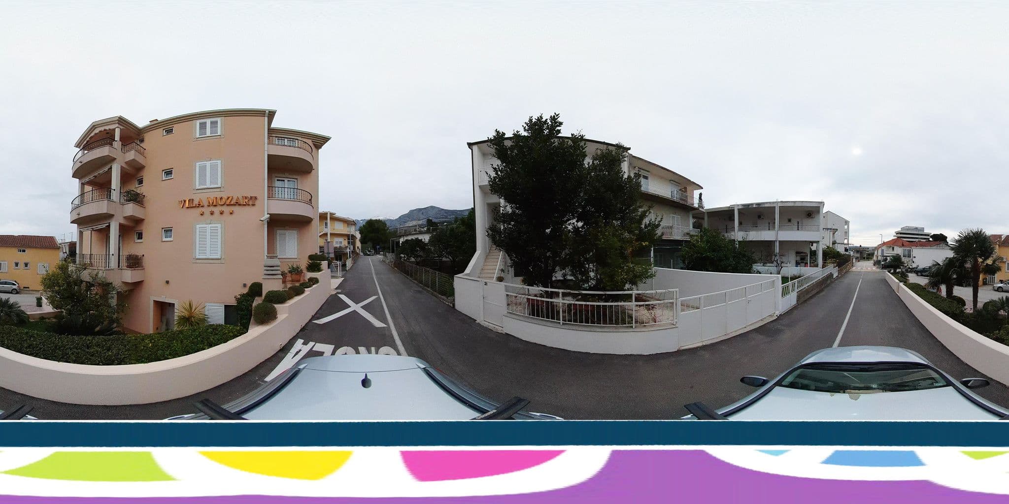 Street view near Palma Apartments, Podgora — © SilvioBasic (CC BY-SA · Mapillary)