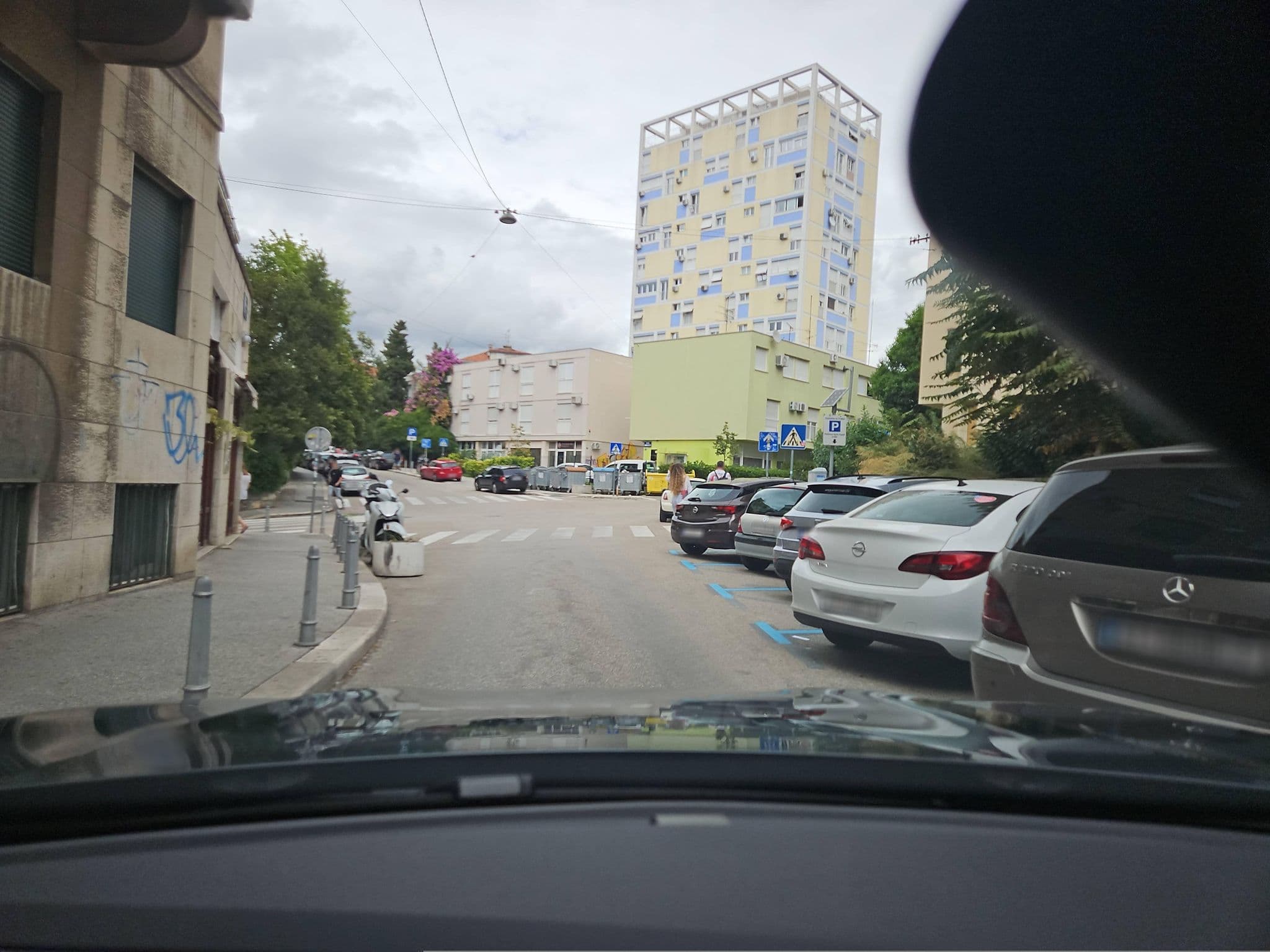Street view near Apartments Priska, Split — © toho (CC BY-SA · Mapillary)