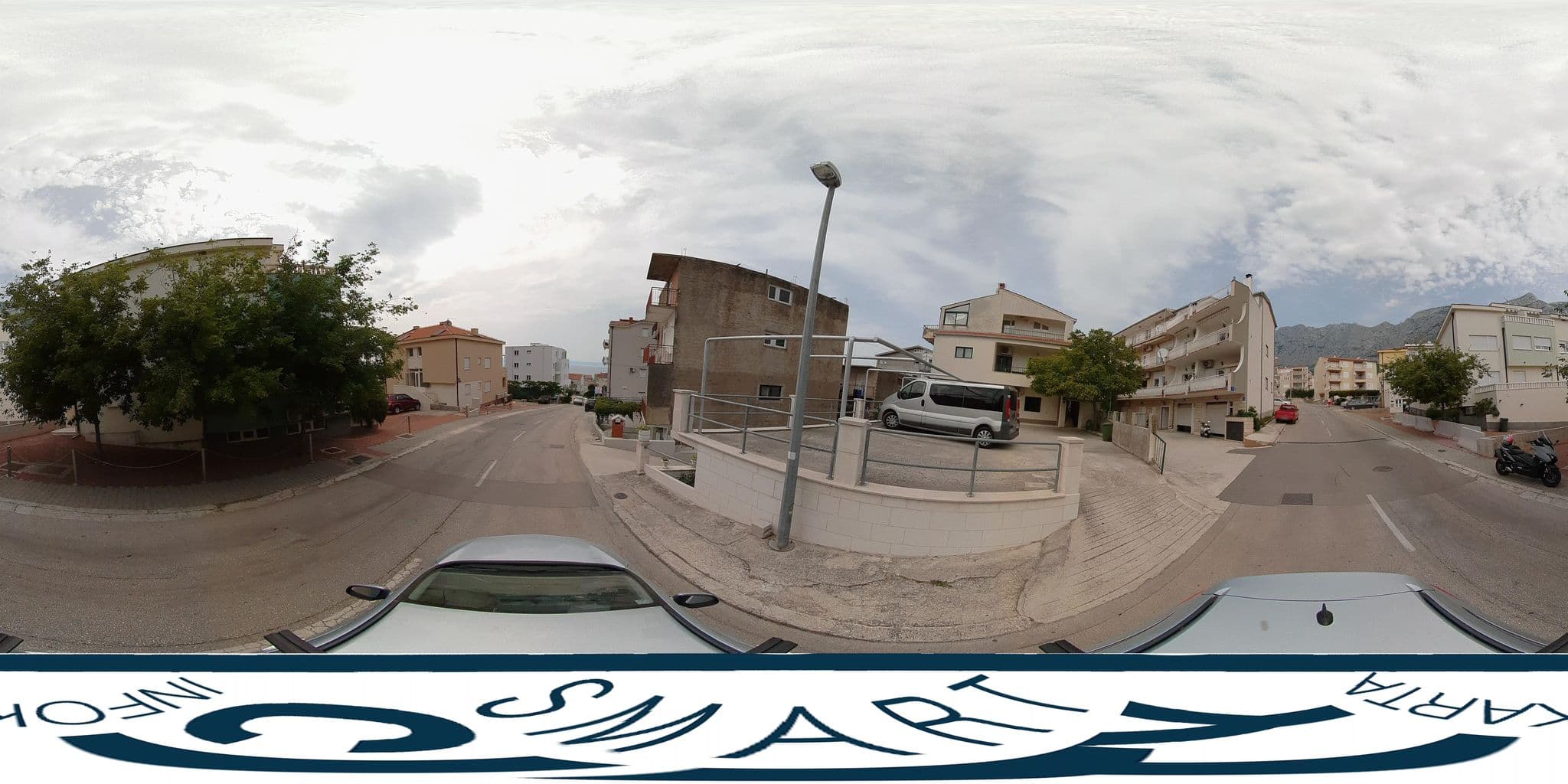 Street view near Villa Luxor - Pisak, Makarska — © SilvioBasic (CC BY-SA · Mapillary)