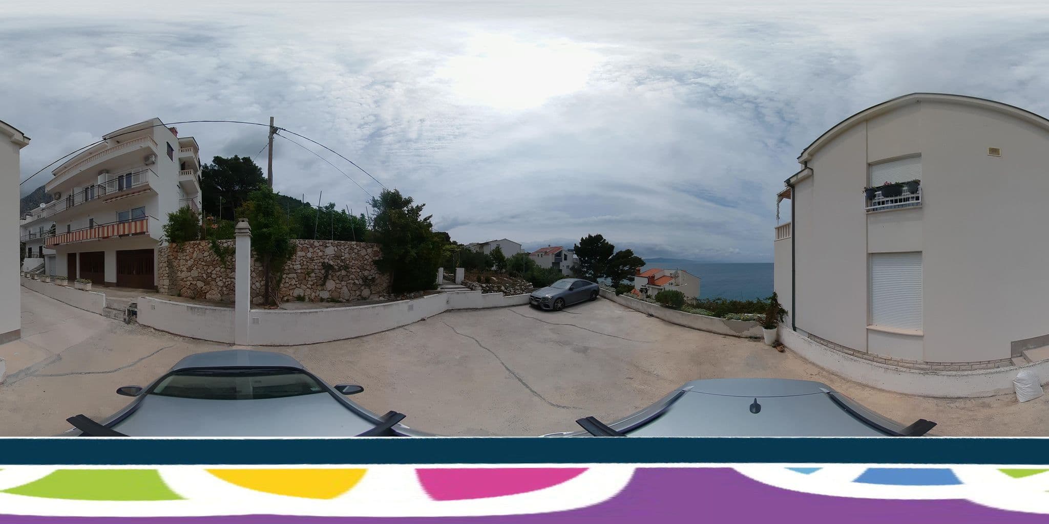 Street view near Apartments Marika, Podgora — © SilvioBasic (CC BY-SA · Mapillary)