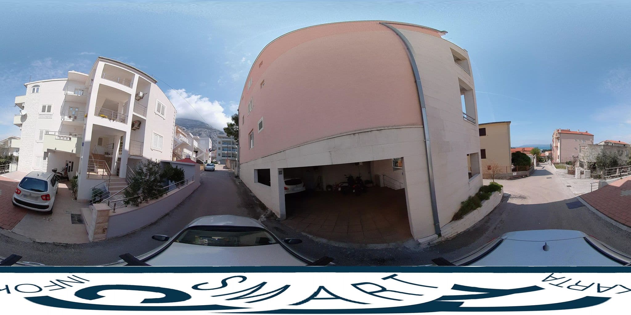 Street view near Apartment Fortuna, Makarska — © SilvioBasic (CC BY-SA · Mapillary)