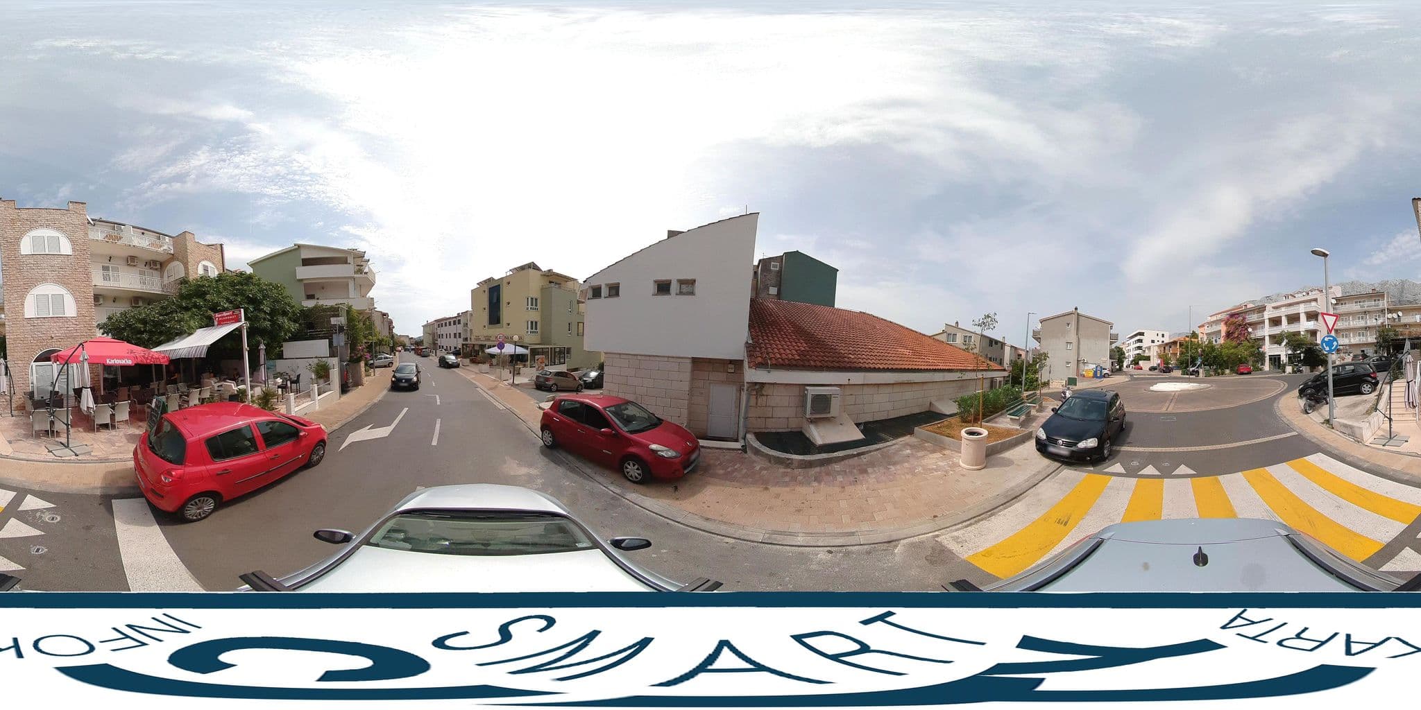 Street view near Guesthouse Aroma, Makarska — © SilvioBasic (CC BY-SA · Mapillary)
