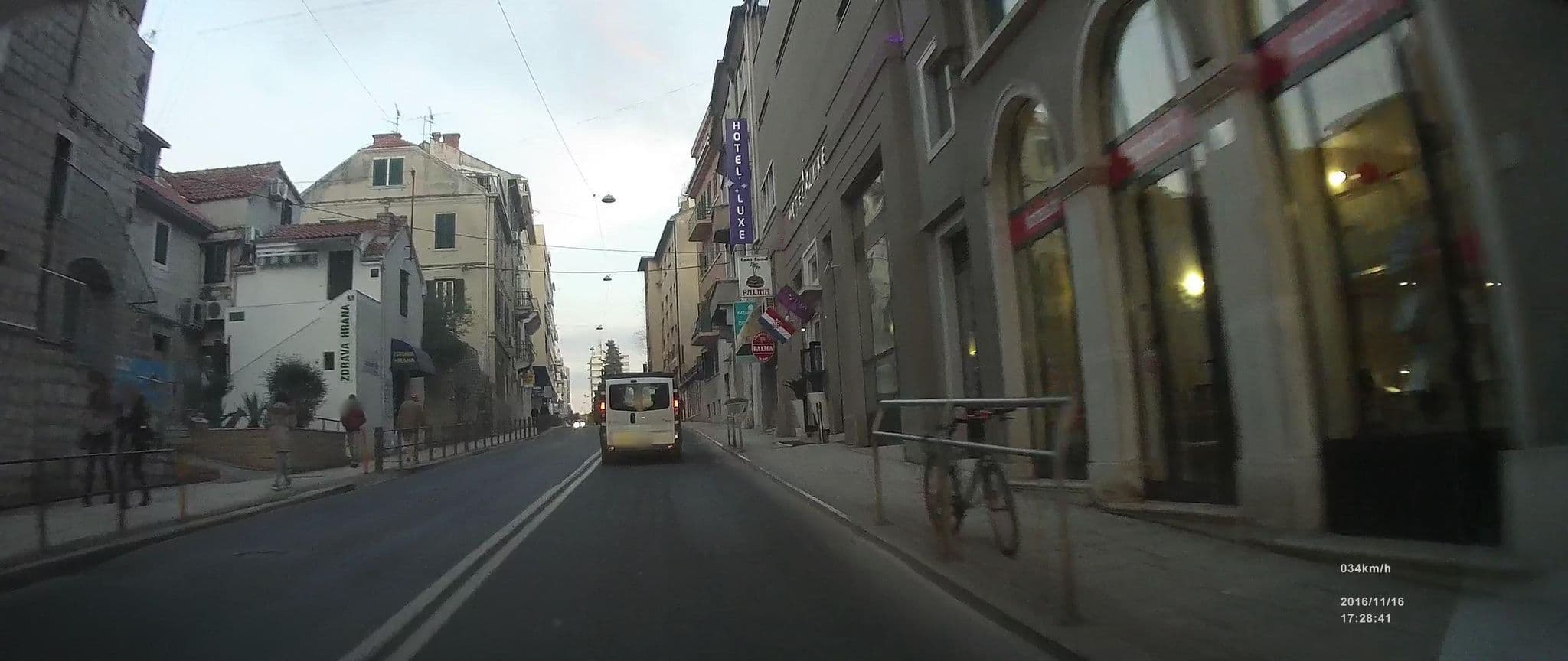 Street view near Apartment Rosa, Split — © idelac (CC BY-SA · Mapillary)