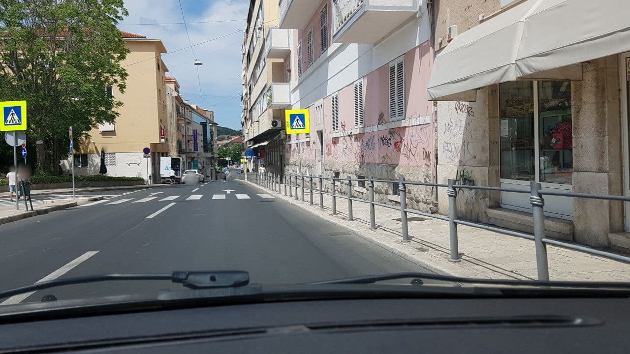 Street view near Apartment Near the Beach, Split — © mik007 (CC BY-SA · Mapillary)