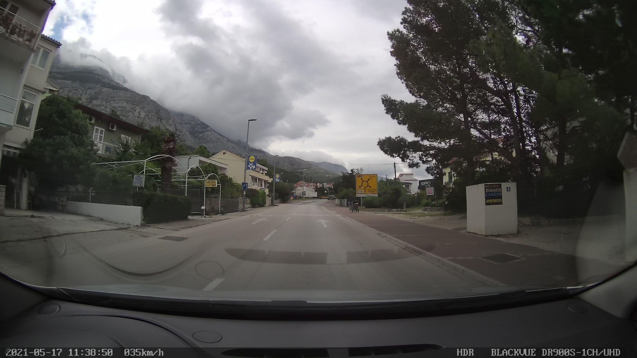 Street view near Guesthouse Lara, Makarska — © brackone (CC BY-SA · Mapillary)