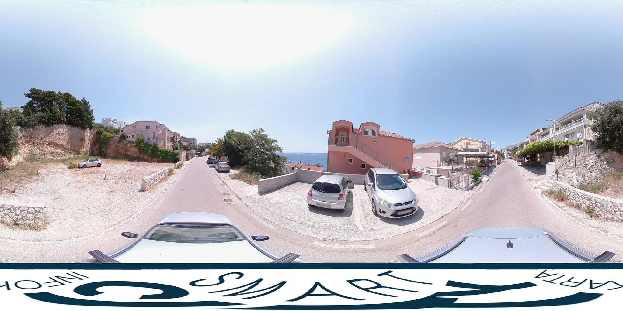 Street view near Villa Dominik, Brela — © SilvioBasic (CC BY-SA · Mapillary)