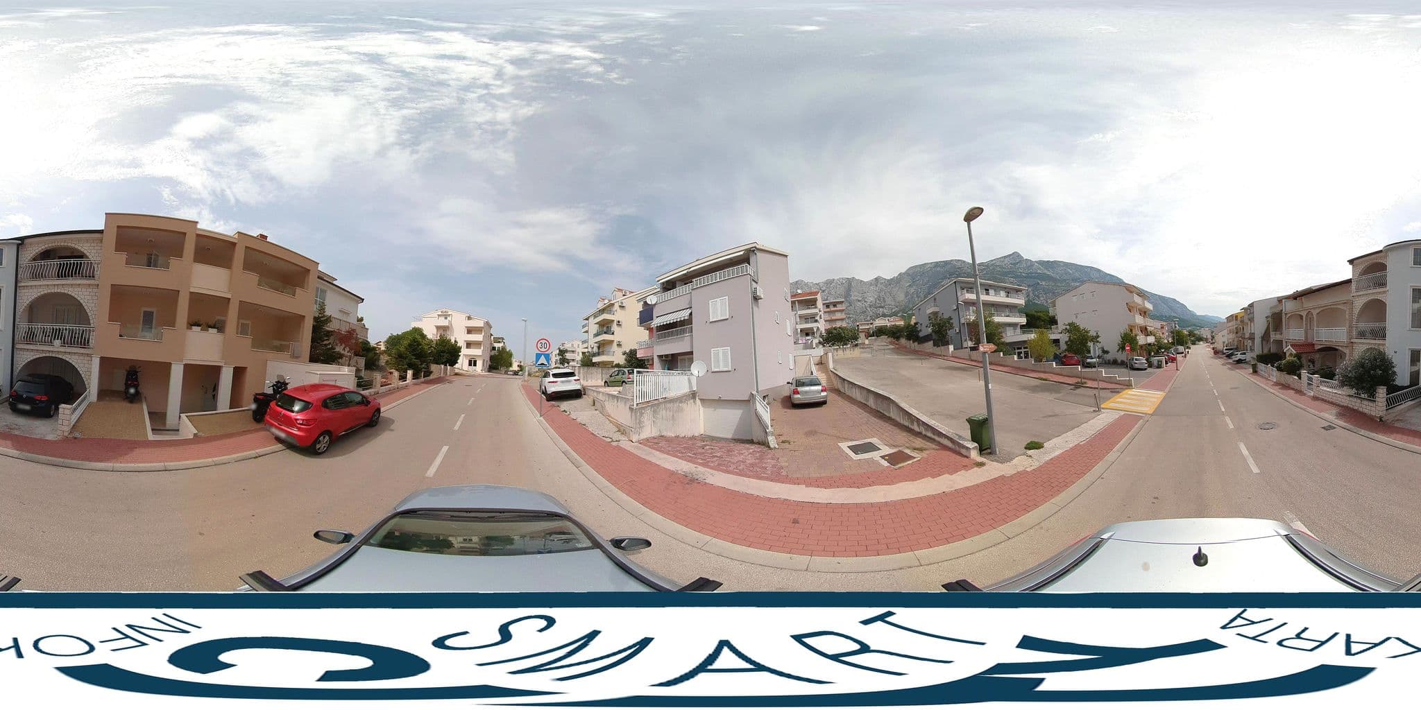 Street view near Apartments Paola, Makarska — © SilvioBasic (CC BY-SA · Mapillary)