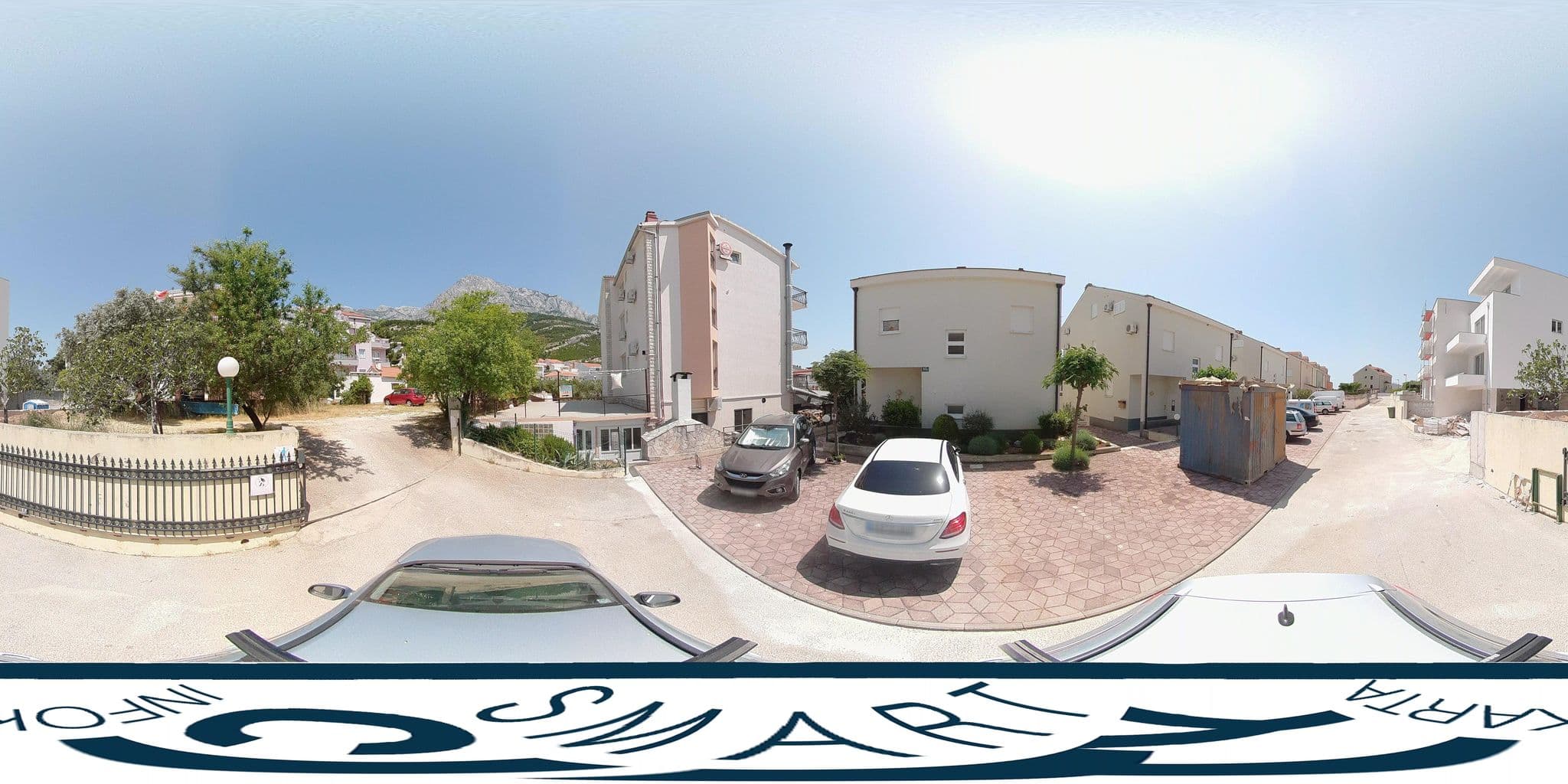 Street view near Hotel San Baska Voda, Baška Voda — © SilvioBasic (CC BY-SA · Mapillary)