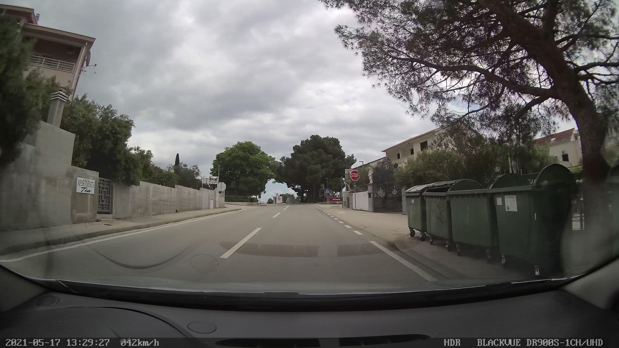 Street view near Iva Apartments, Vrgorac — © brackone (CC BY-SA · Mapillary)