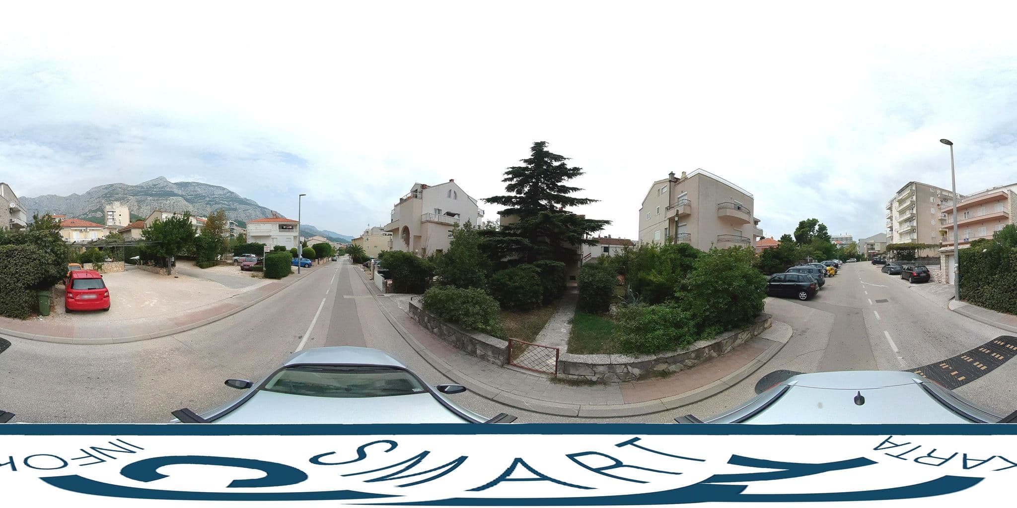 Street view near Beach Apartments Ankora, Makarska — © SilvioBasic (CC BY-SA · Mapillary)