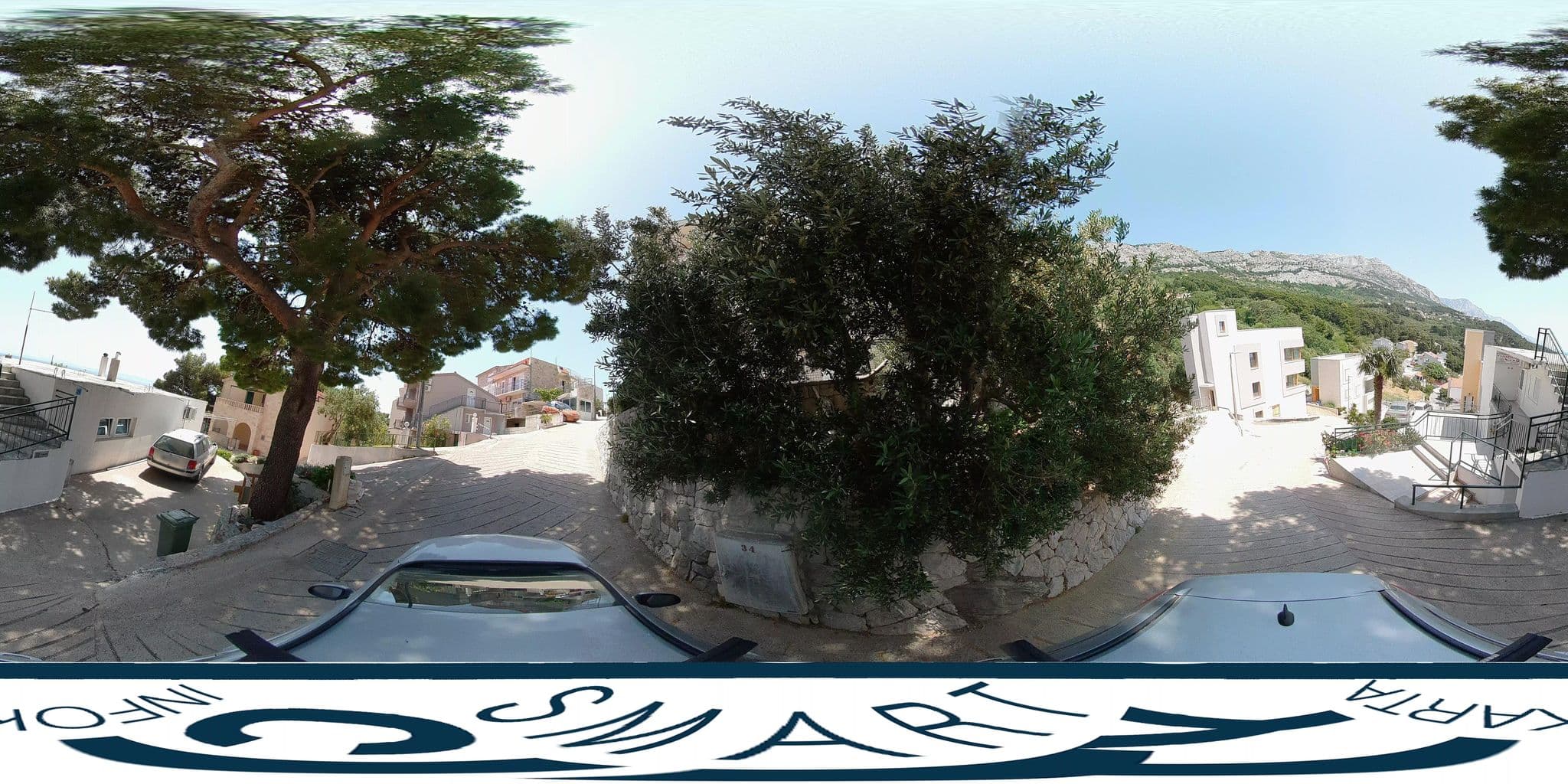 Street view near Haus am Meer, Brela — © SilvioBasic (CC BY-SA · Mapillary)