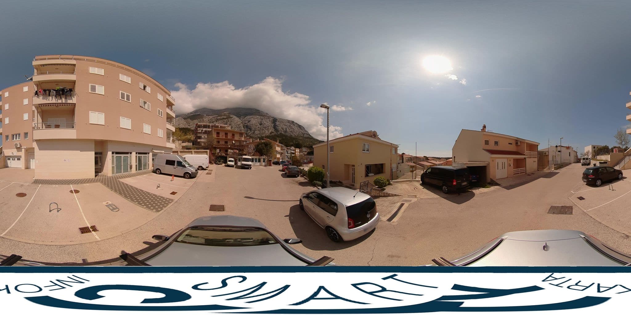 Street view near Apartments Elizabeth, Makarska — © SilvioBasic (CC BY-SA · Mapillary)