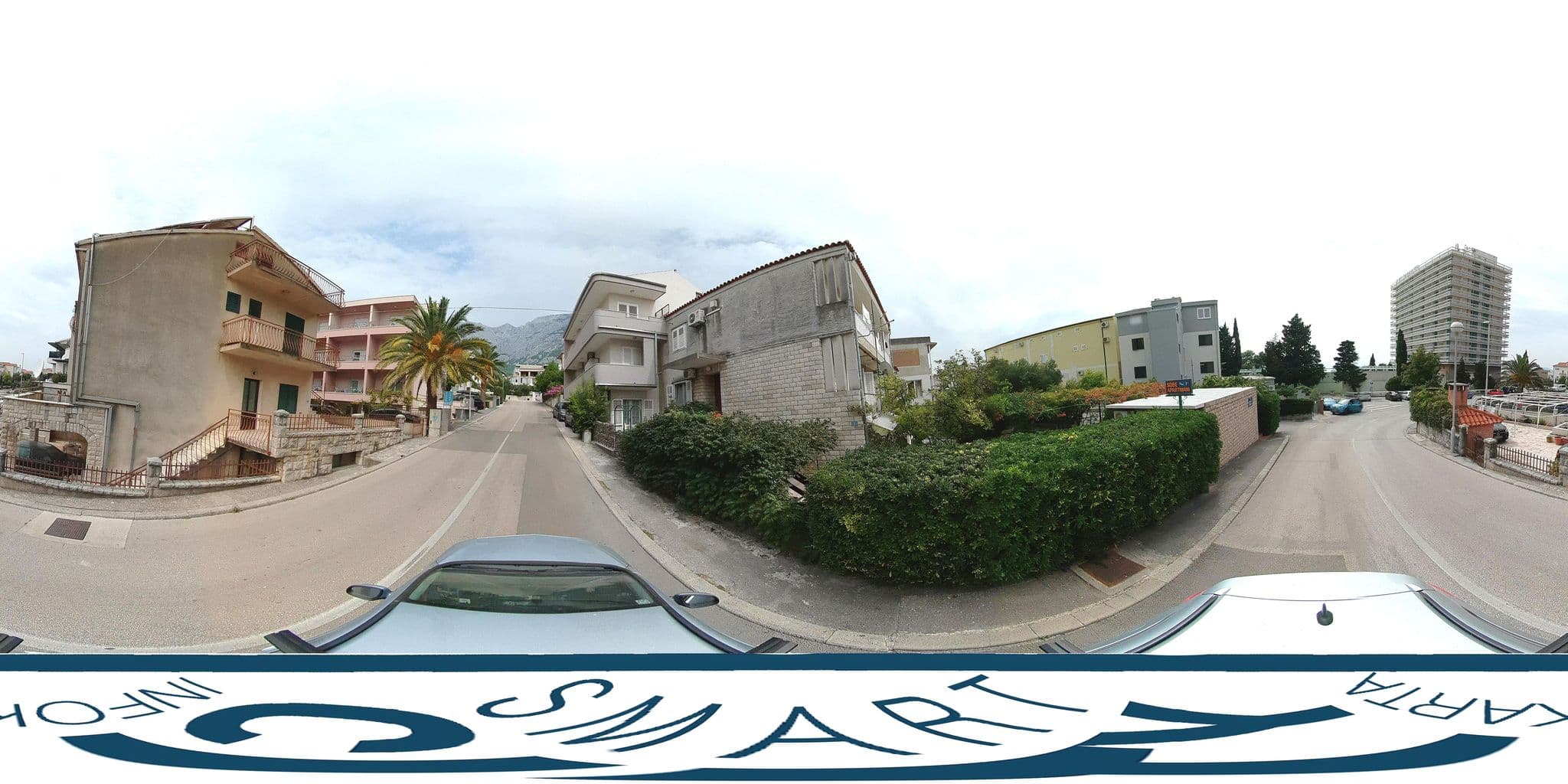 Street view near Villa Cavar, Makarska — © SilvioBasic (CC BY-SA · Mapillary)
