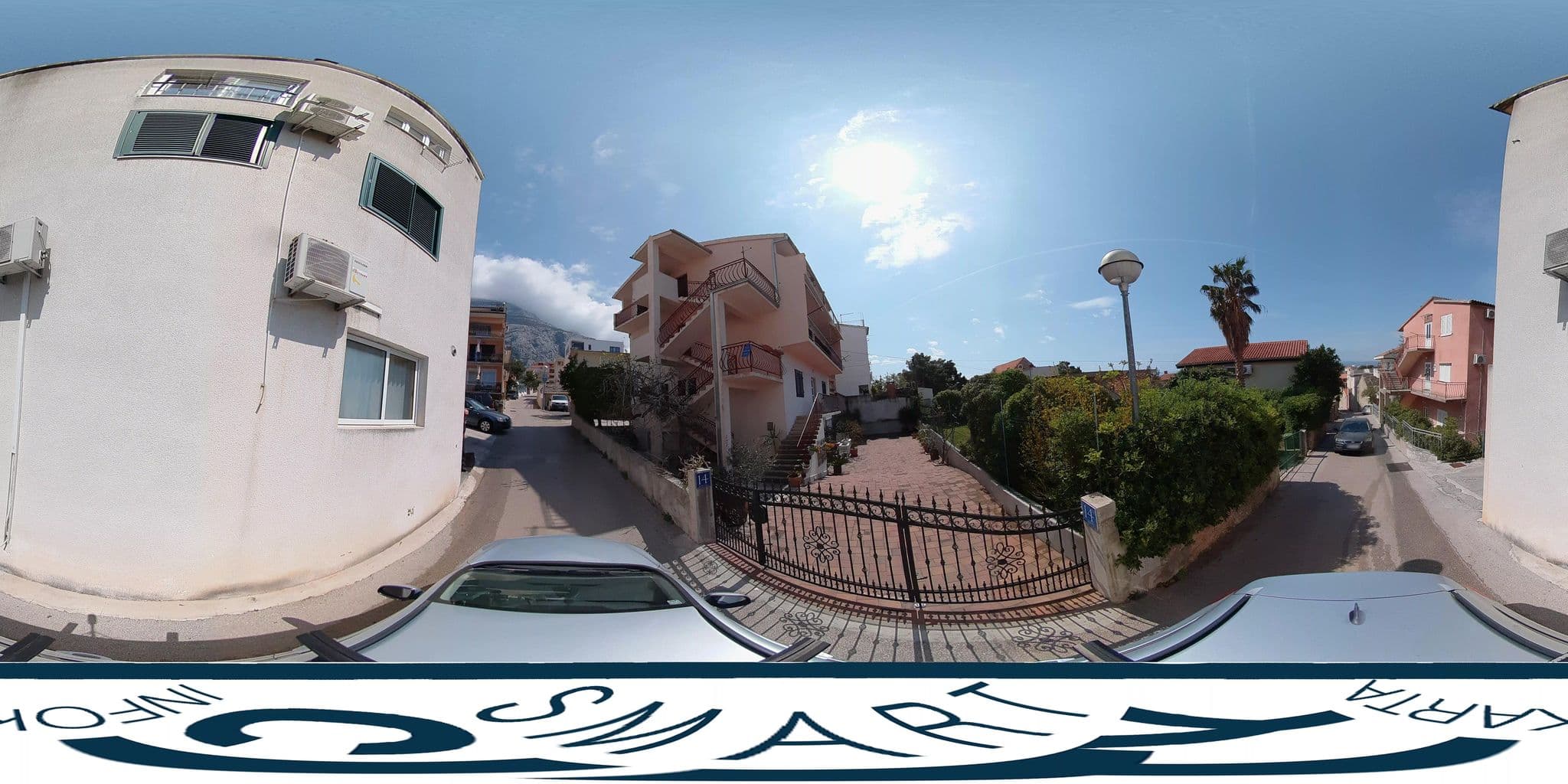 Street view near Guest House Damir, Makarska — © SilvioBasic (CC BY-SA · Mapillary)