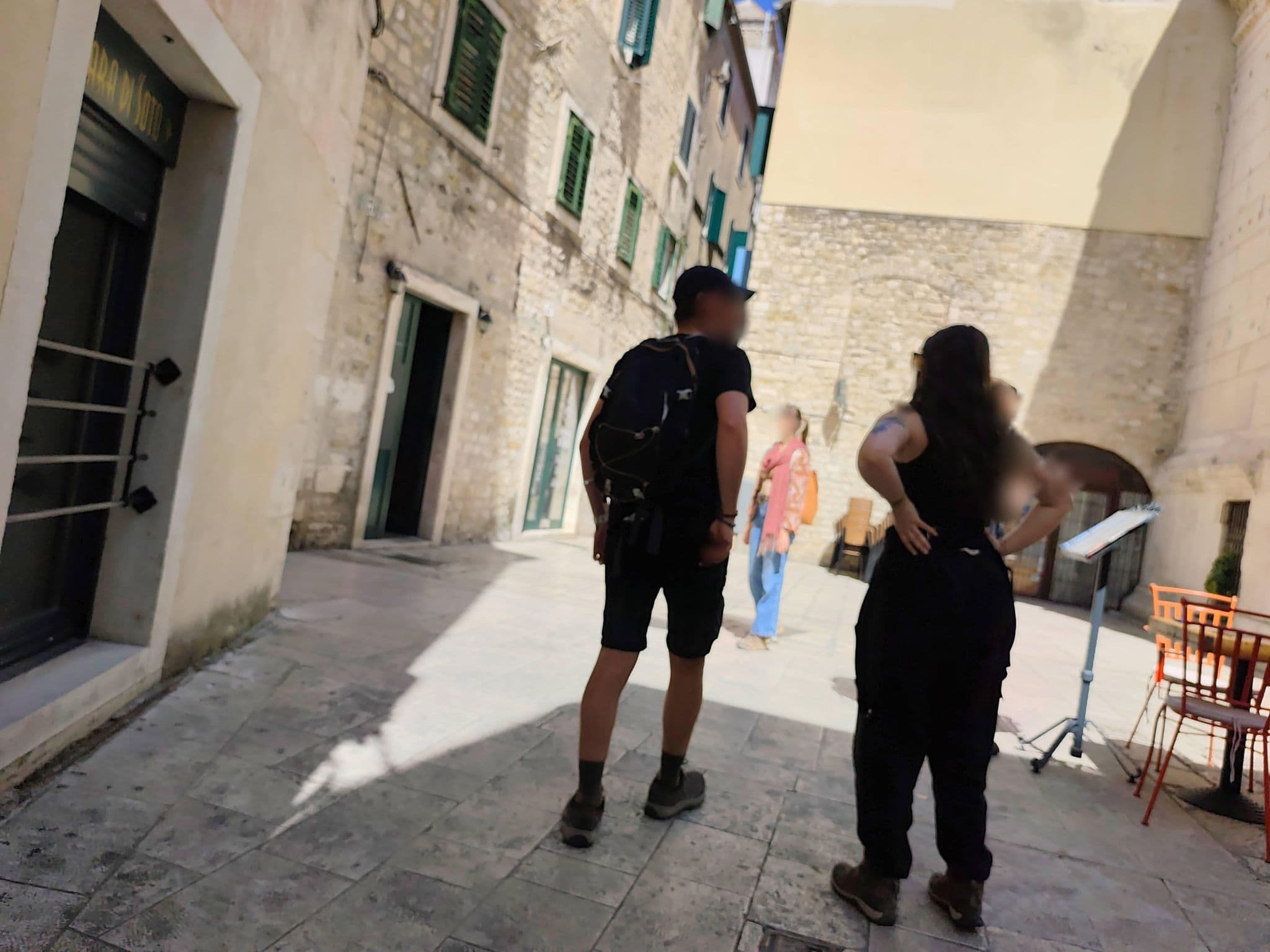 Street view near Rooms Base, Split — © Duro (CC BY-SA · Mapillary)
