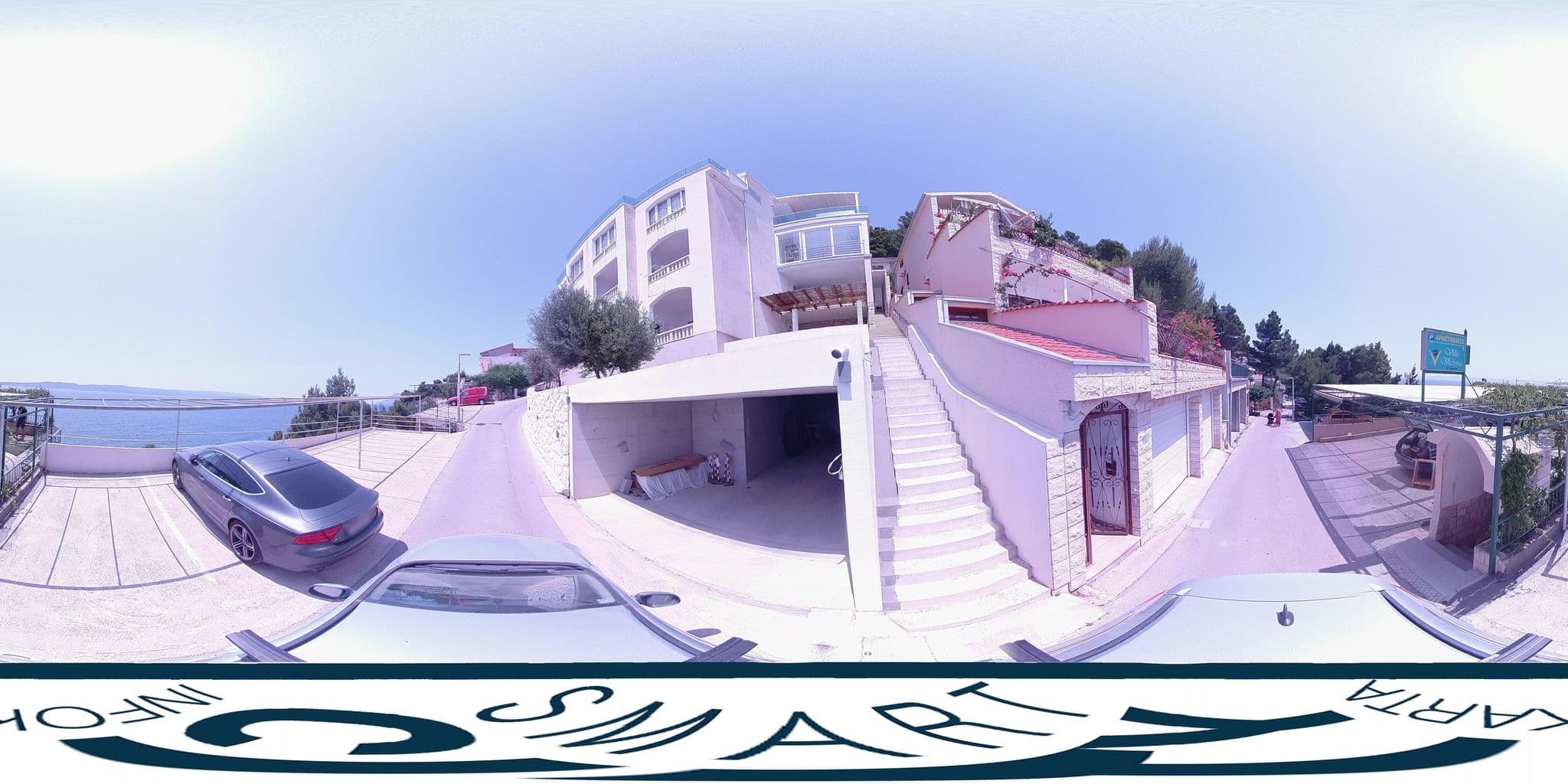 Street view near Villa Victoria 1, Brela — © SilvioBasic (CC BY-SA · Mapillary)