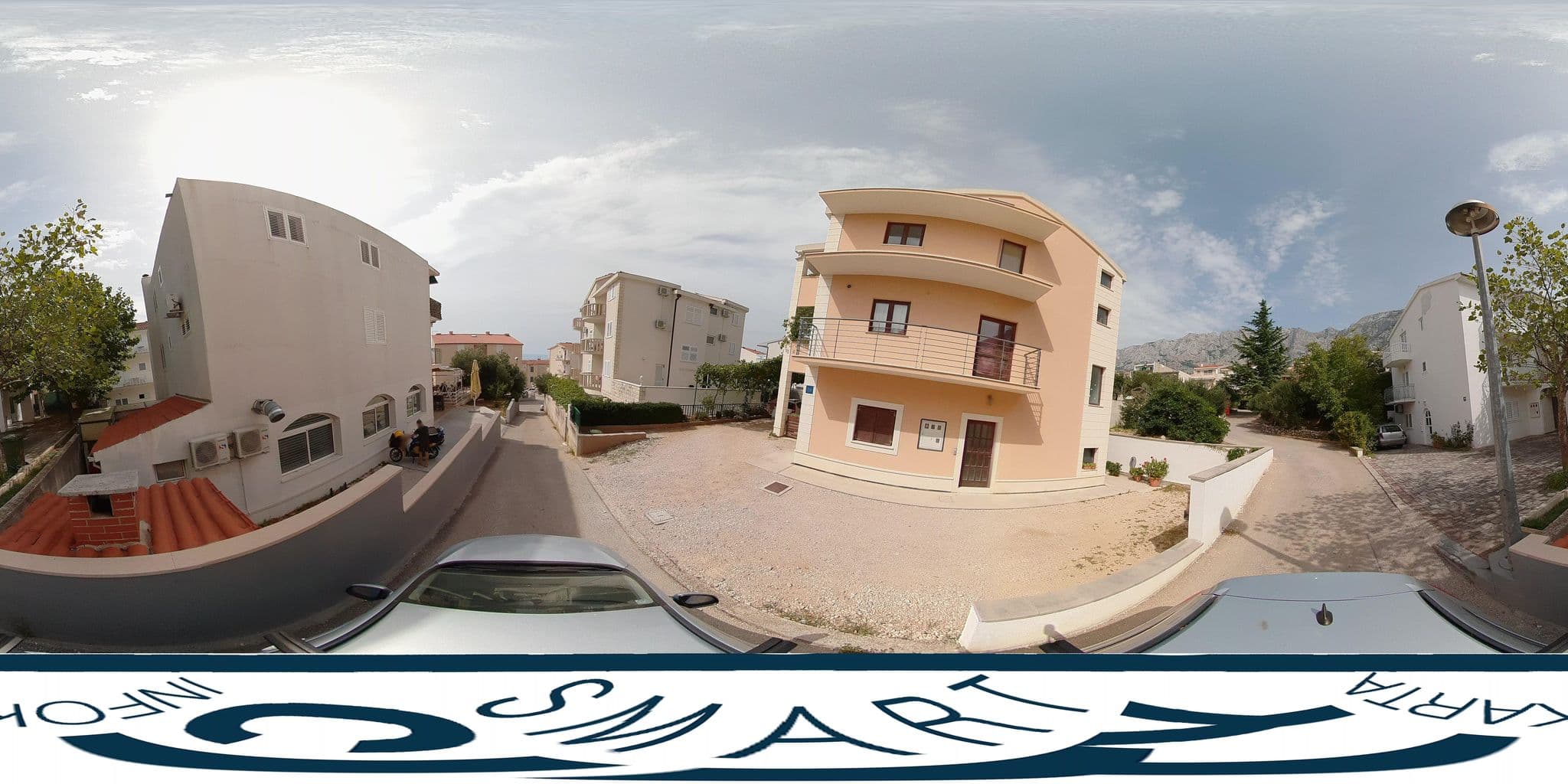 Street view near Willa Tonka Apartmani, Makarska — © SilvioBasic (CC BY-SA · Mapillary)