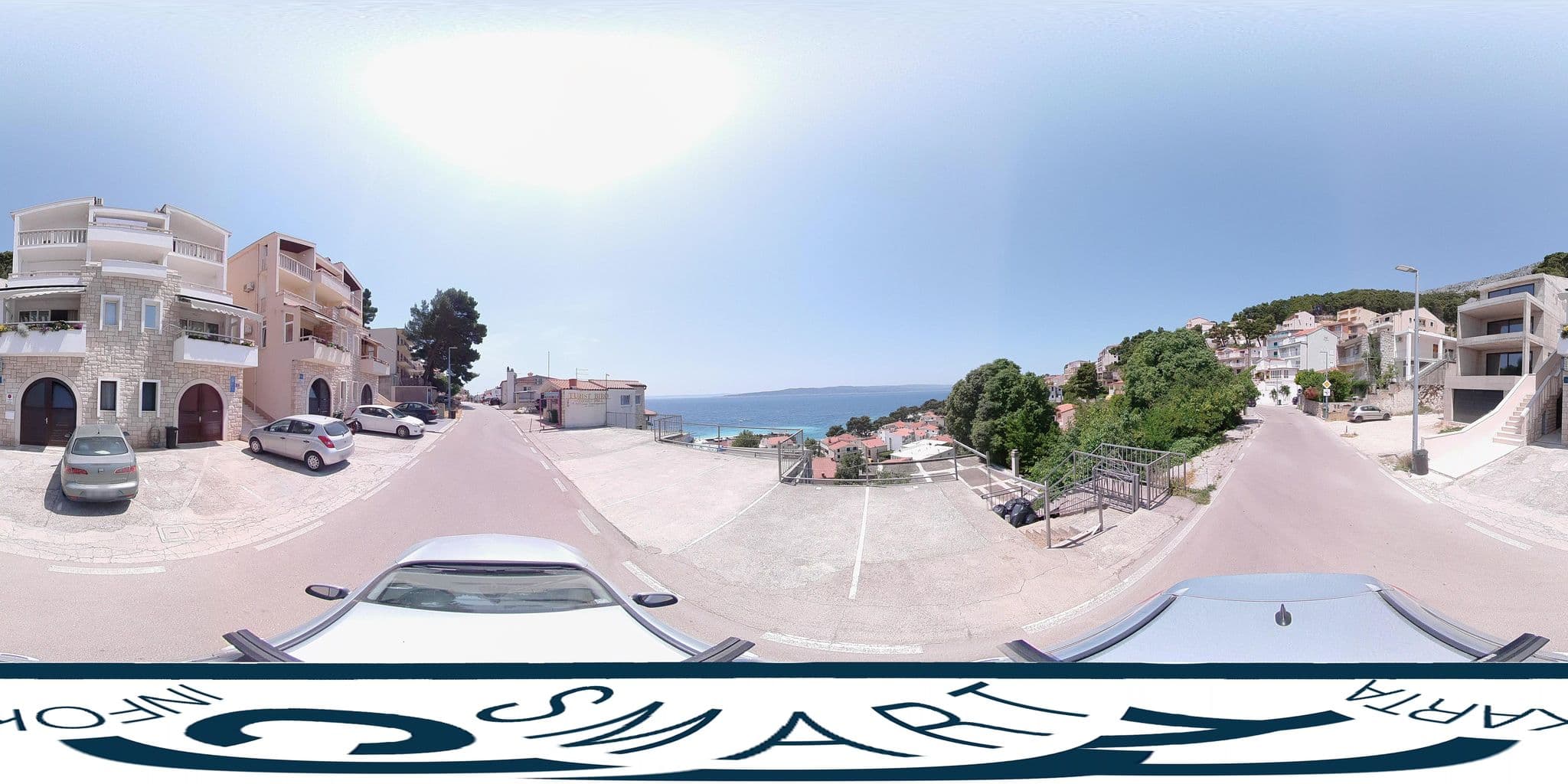 Street view near Vila Radicevic, Brela — © SilvioBasic (CC BY-SA · Mapillary)