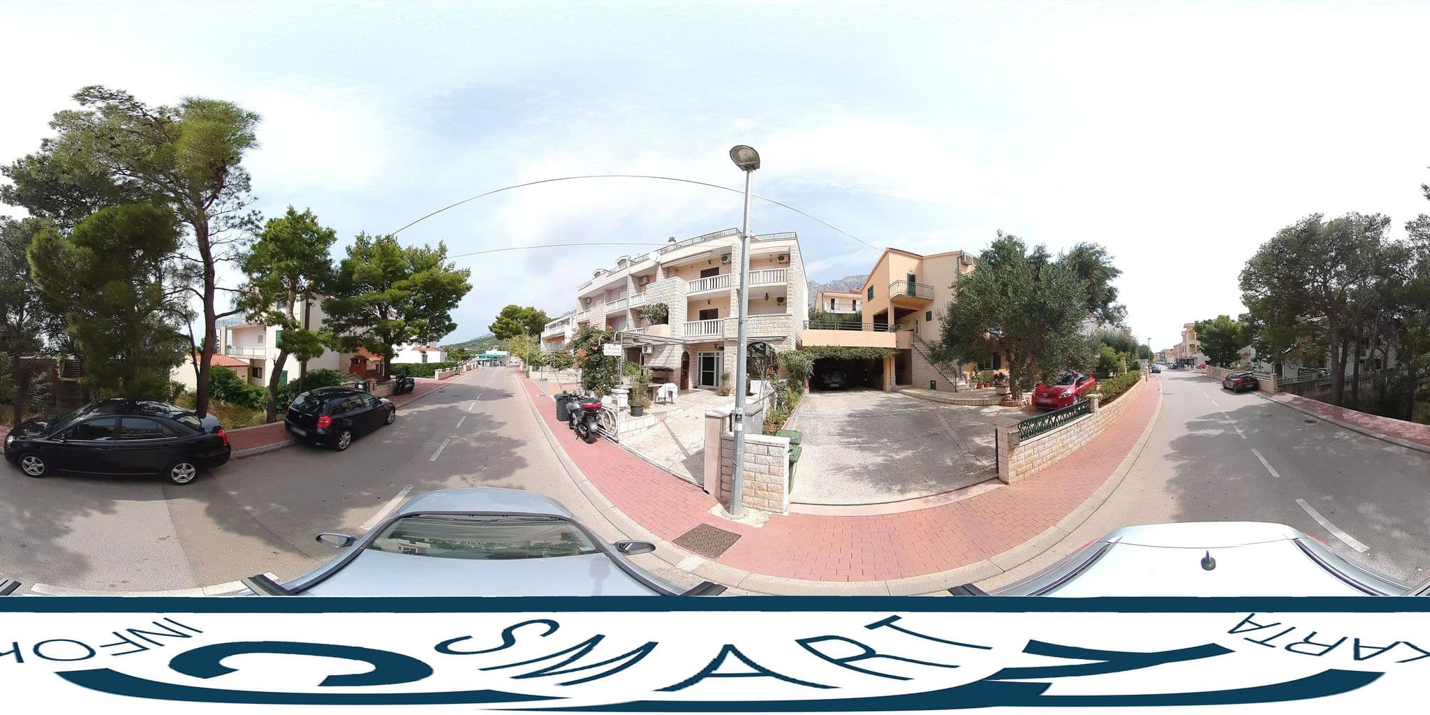 Street view near Ivana Apartments, Makarska — © SilvioBasic (CC BY-SA · Mapillary)