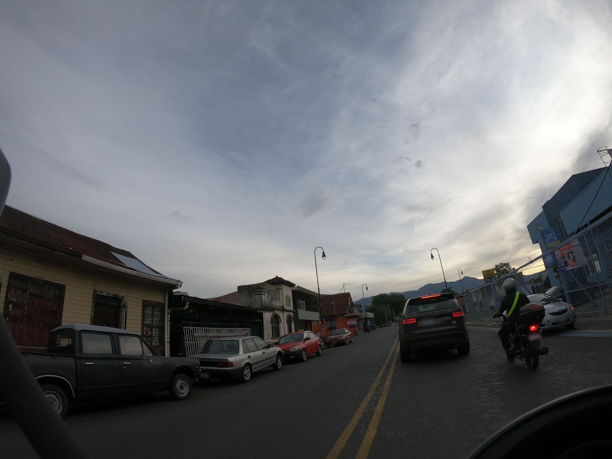 Street view near Hotel Arrecifes, San José
