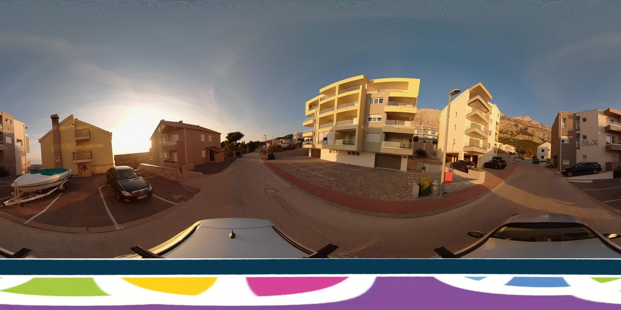 Street view near Villa Ilija, Makarska — © SilvioBasic (CC BY-SA · Mapillary)