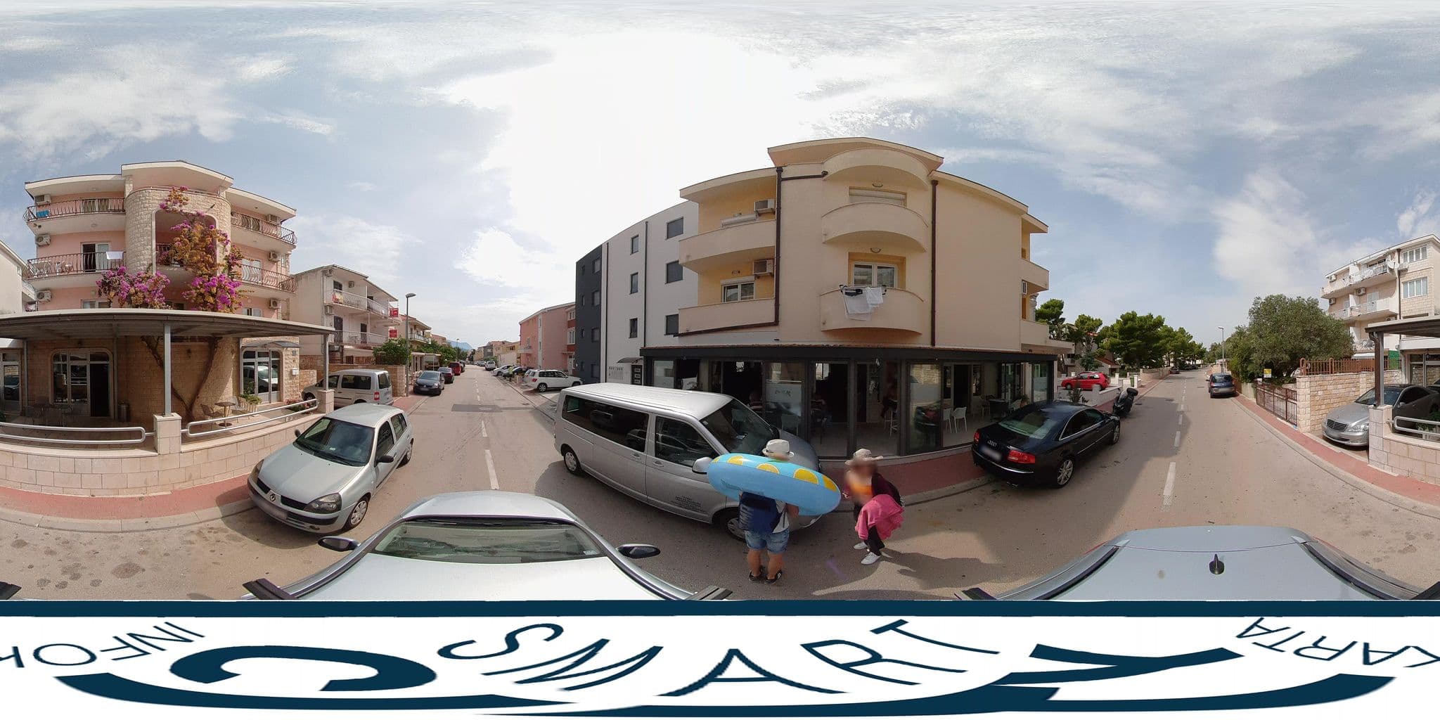 Street view near Turistična hiša Miranda Vrabič, Makarska — © SilvioBasic (CC BY-SA · Mapillary)