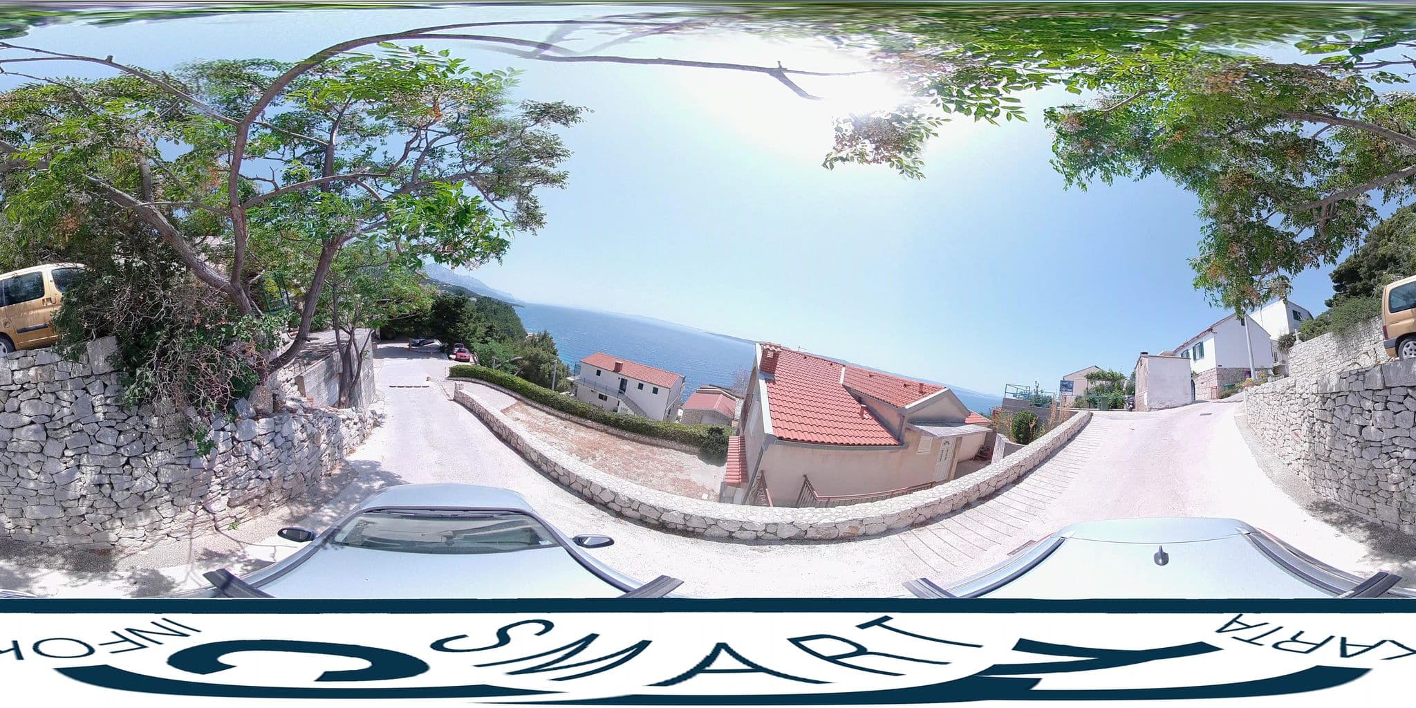 Street view near Apartment Nives, Brela — © SilvioBasic (CC BY-SA · Mapillary)