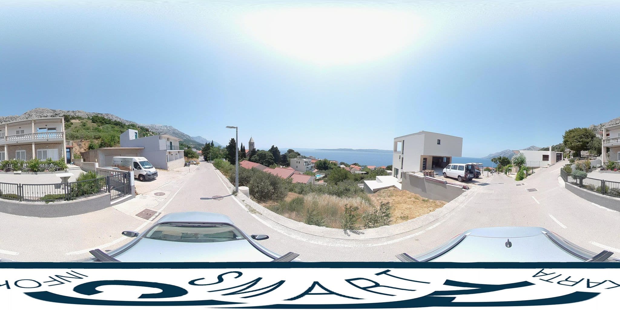 Street view near Apartmani Jurica I Ankica, Brela — © SilvioBasic (CC BY-SA · Mapillary)