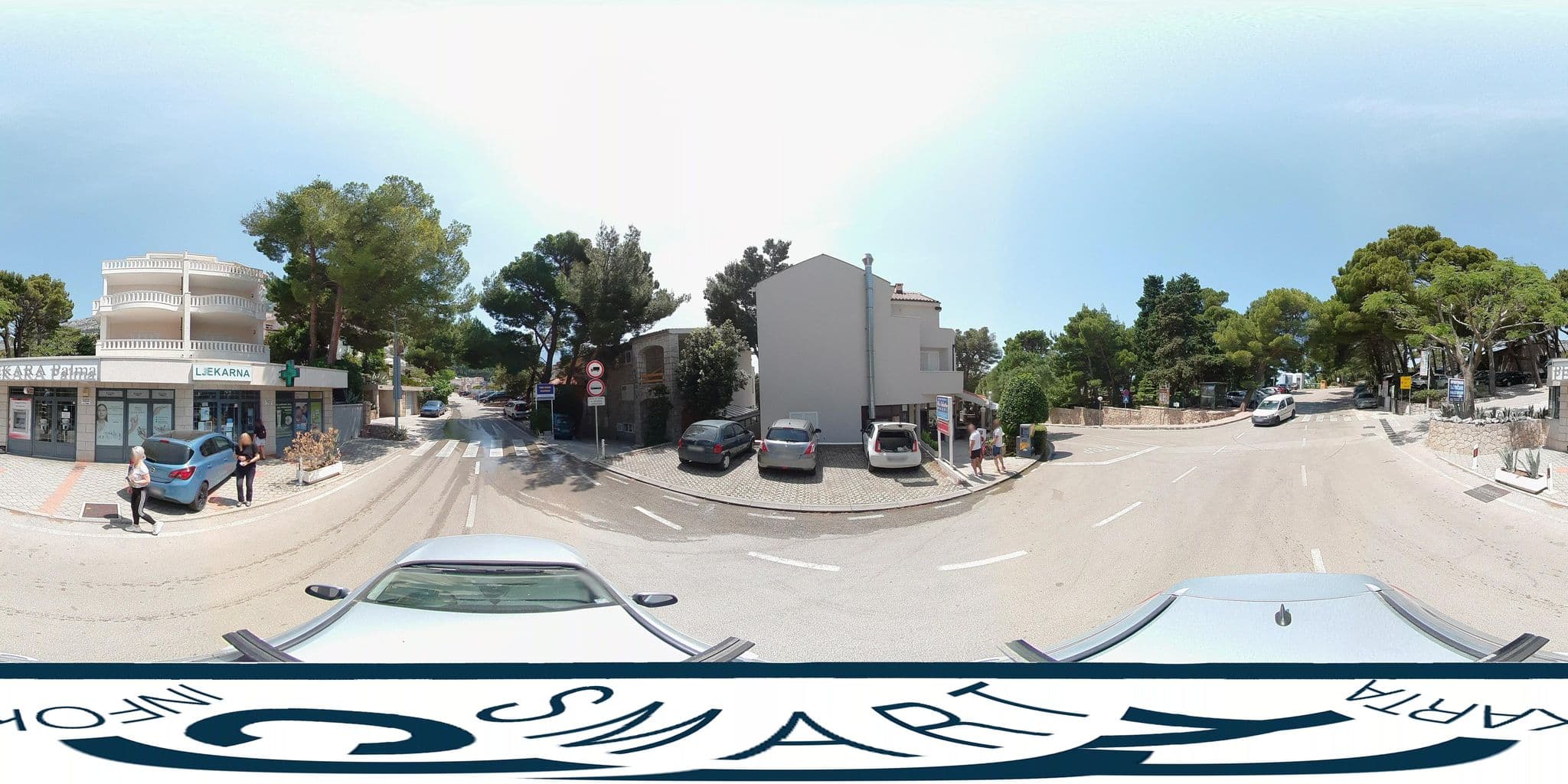 Street view near Apartments Staničić, Brela — © SilvioBasic (CC BY-SA · Mapillary)