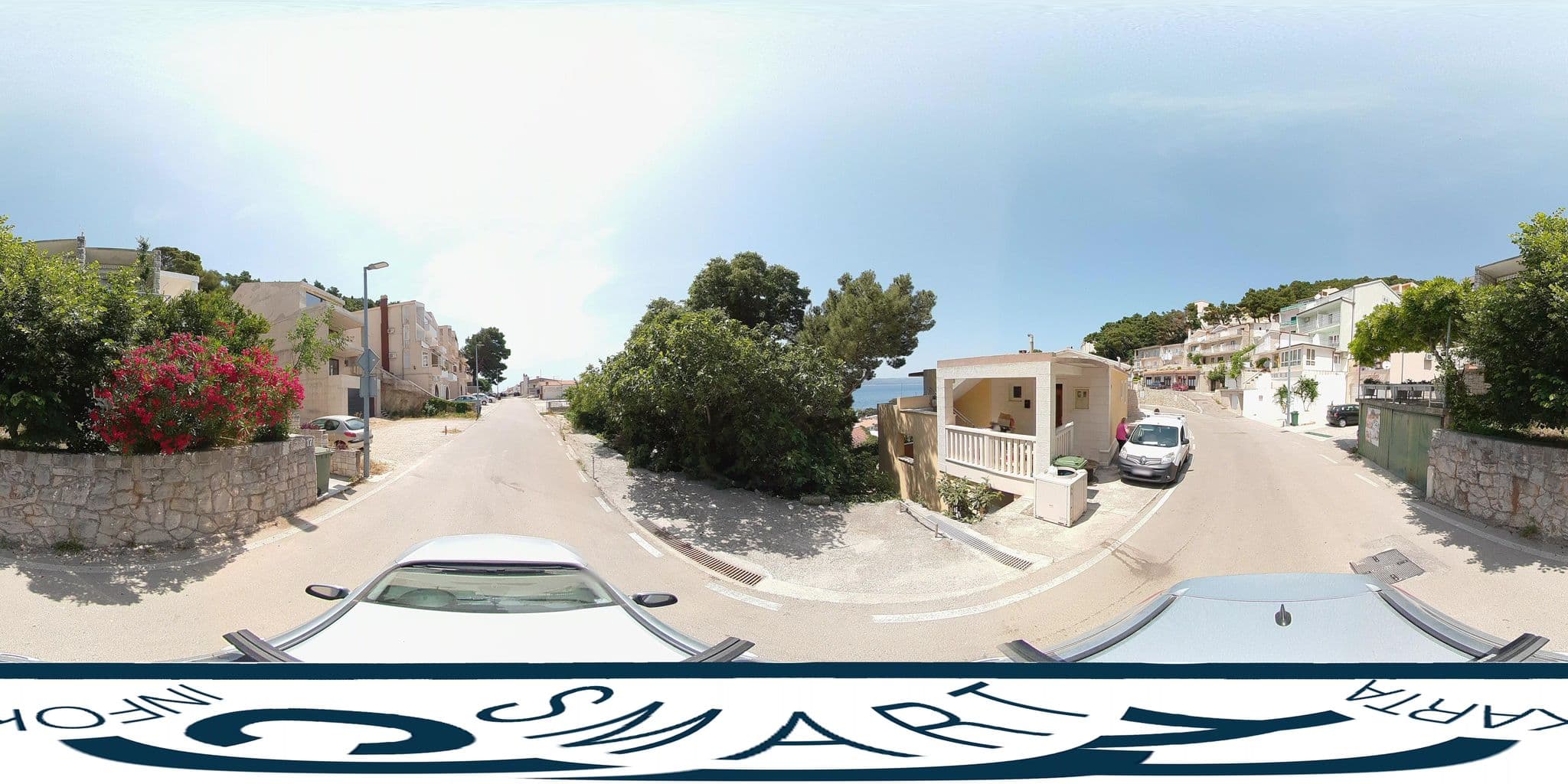 Street view near Villa Tomislav, Brela — © SilvioBasic (CC BY-SA · Mapillary)