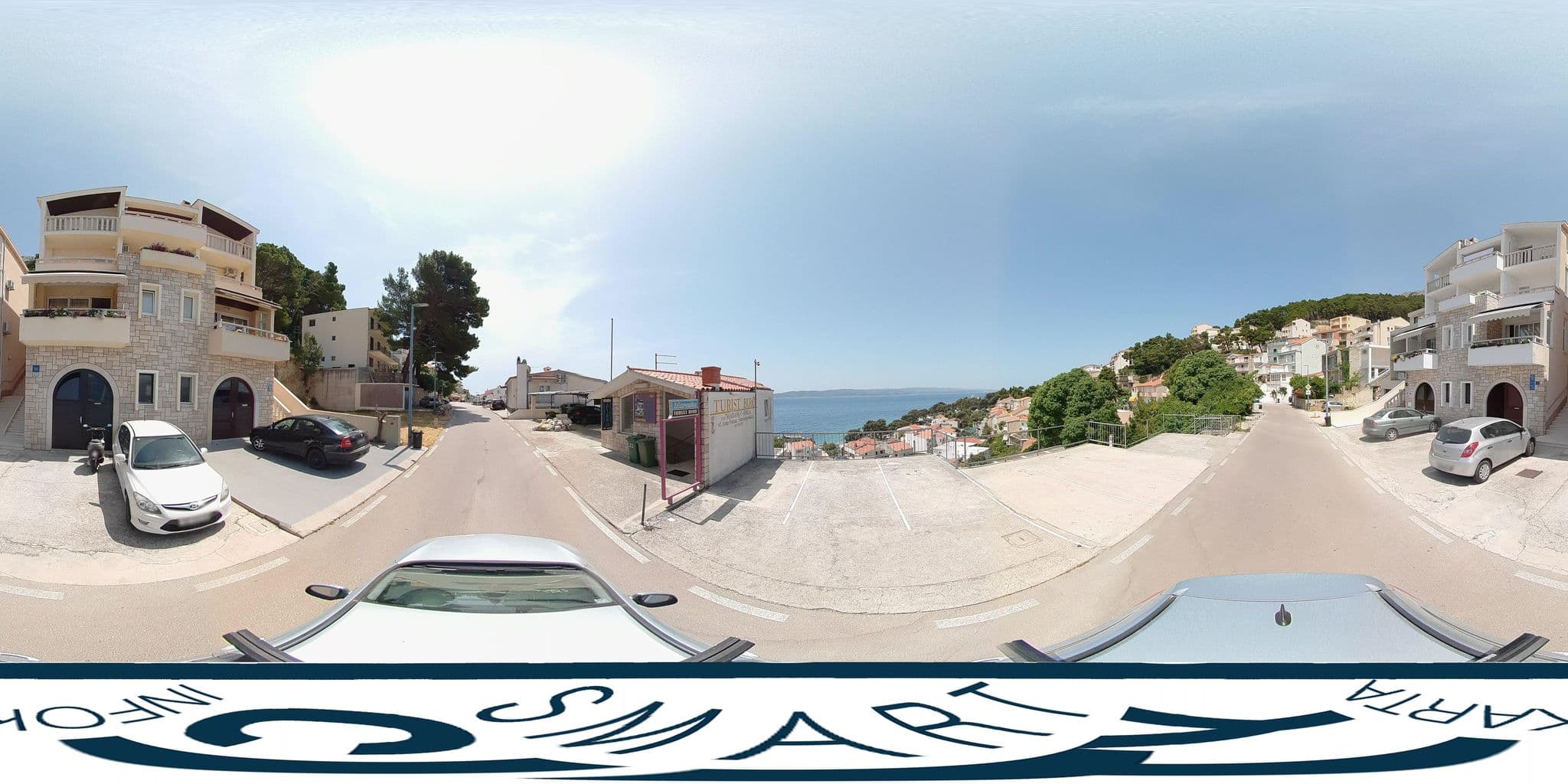 Street view near Apartments Kartulina, Brela — © SilvioBasic (CC BY-SA · Mapillary)