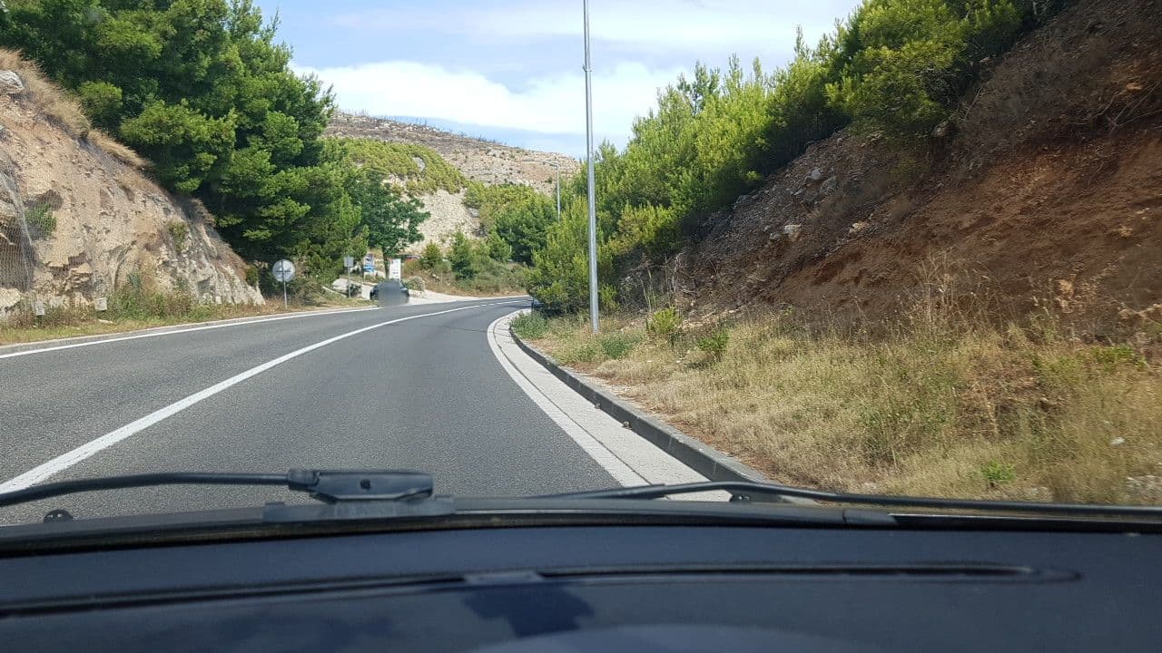 Street view near Apartmani Sea View, Pučišća — © mik007 (CC BY-SA · Mapillary)