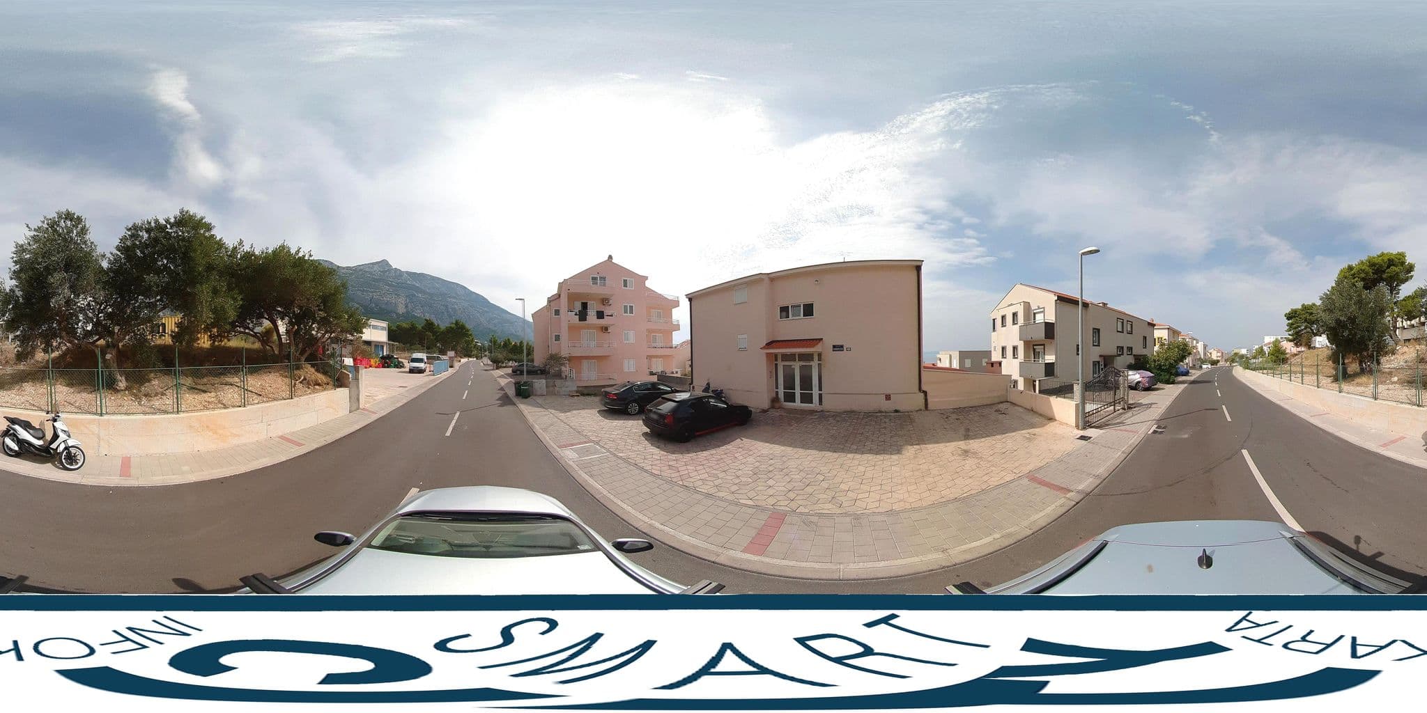 Street view near Drmac Apartment, Makarska — © SilvioBasic (CC BY-SA · Mapillary)
