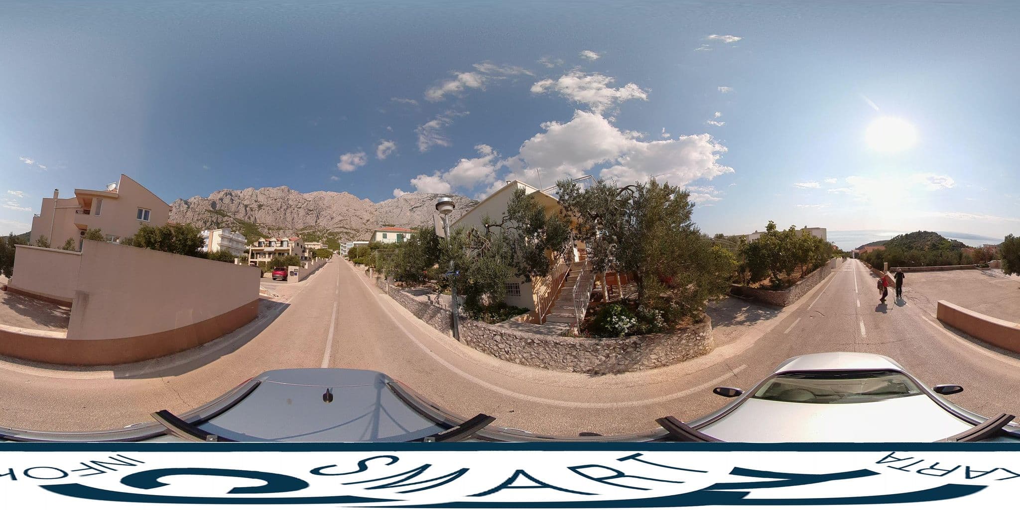 Street view near Guest House Ana, Makarska — © SilvioBasic (CC BY-SA · Mapillary)