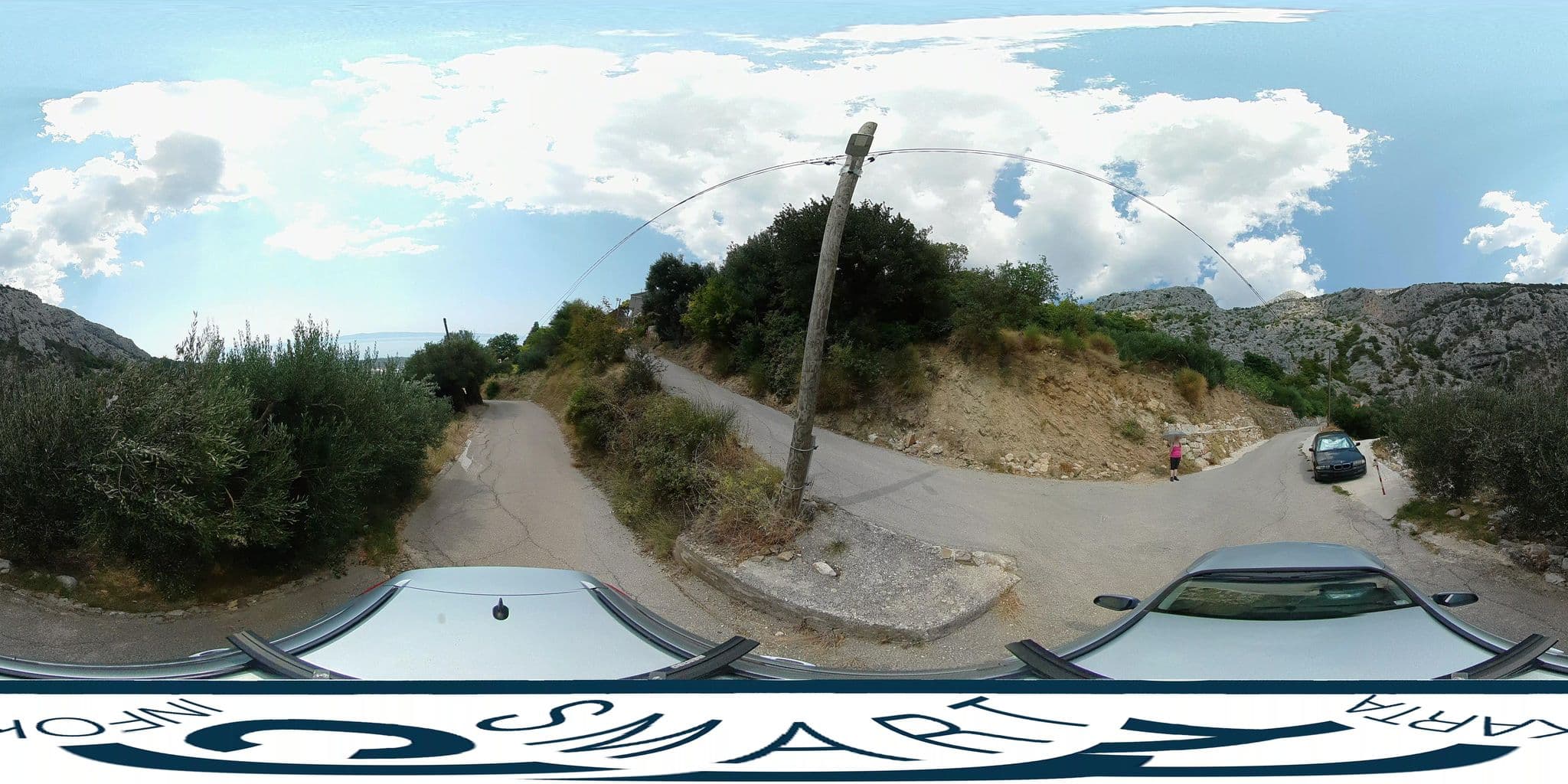 Street view near Villa Makar, Makarska — © SilvioBasic (CC BY-SA · Mapillary)