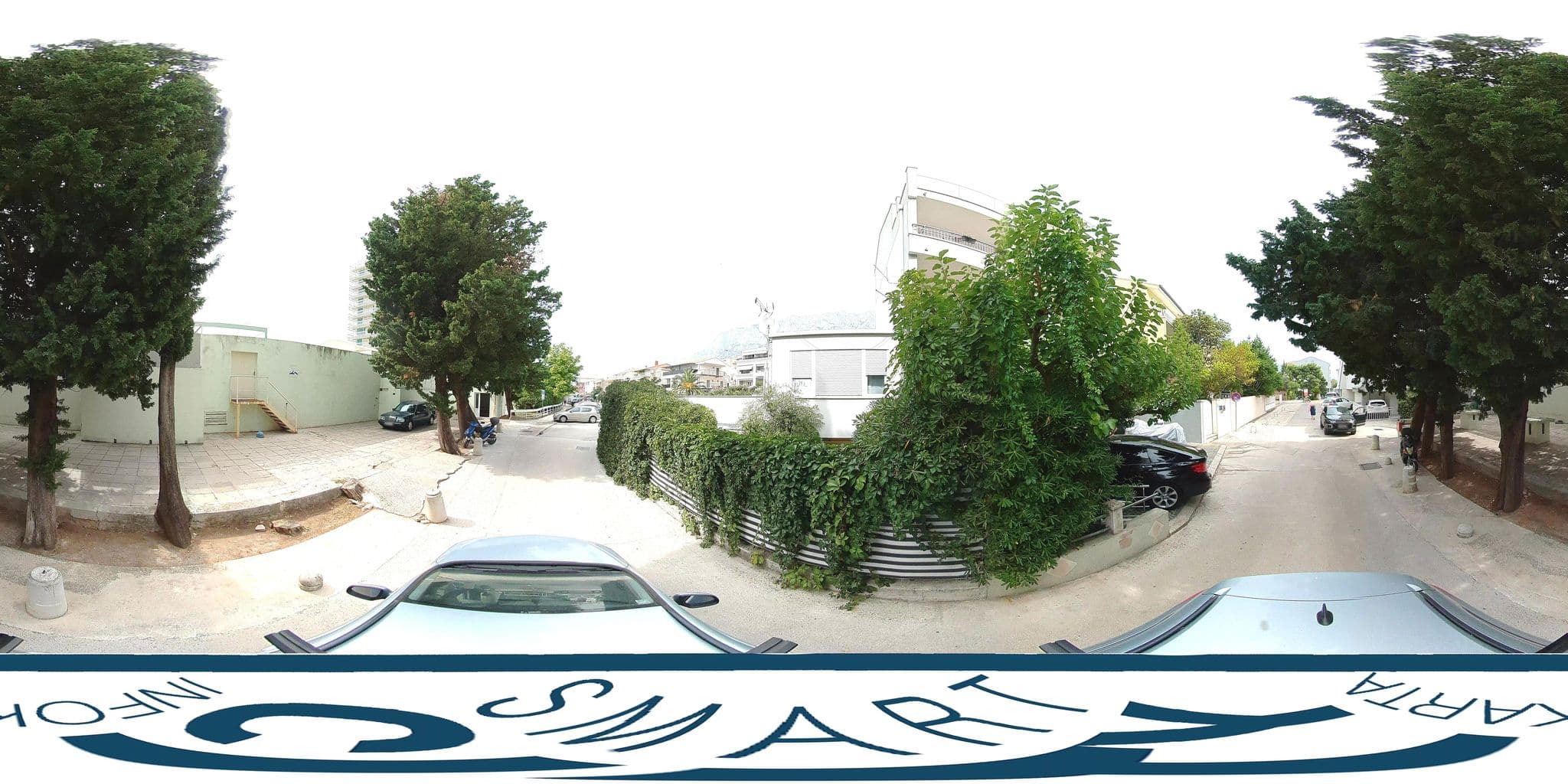 Street view near Villa Zoe, Makarska — © SilvioBasic (CC BY-SA · Mapillary)
