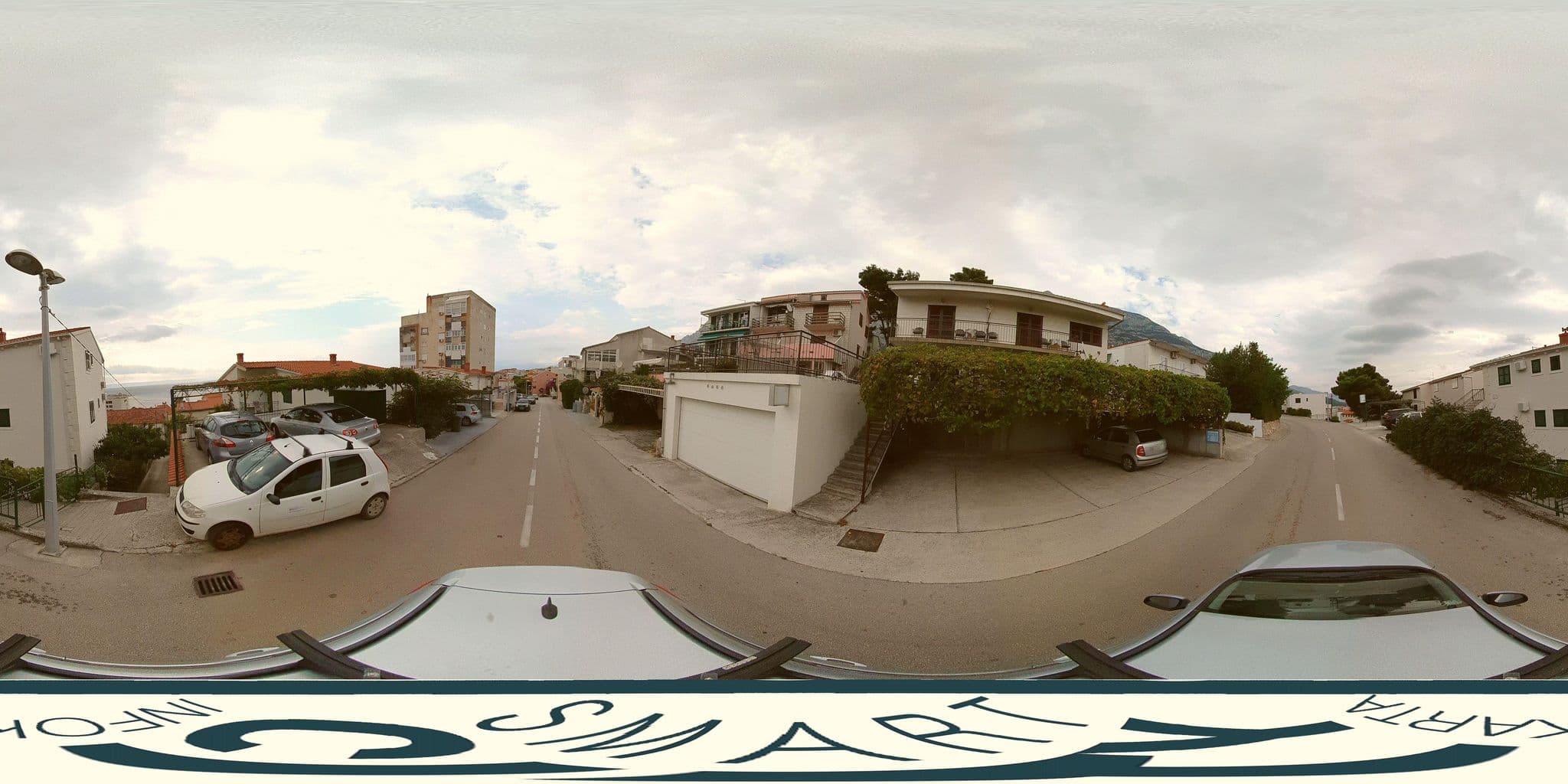 Street view near Apartment Villa Mirna, Makarska — © SilvioBasic (CC BY-SA · Mapillary)
