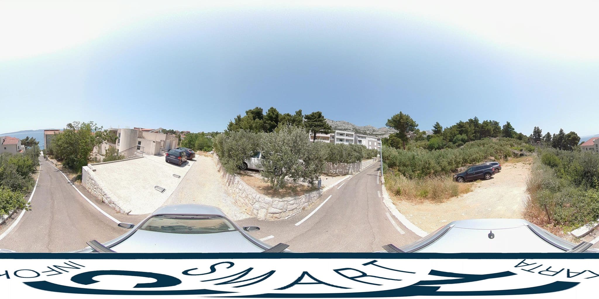 Street view near Villa Siska, Brela — © SilvioBasic (CC BY-SA · Mapillary)
