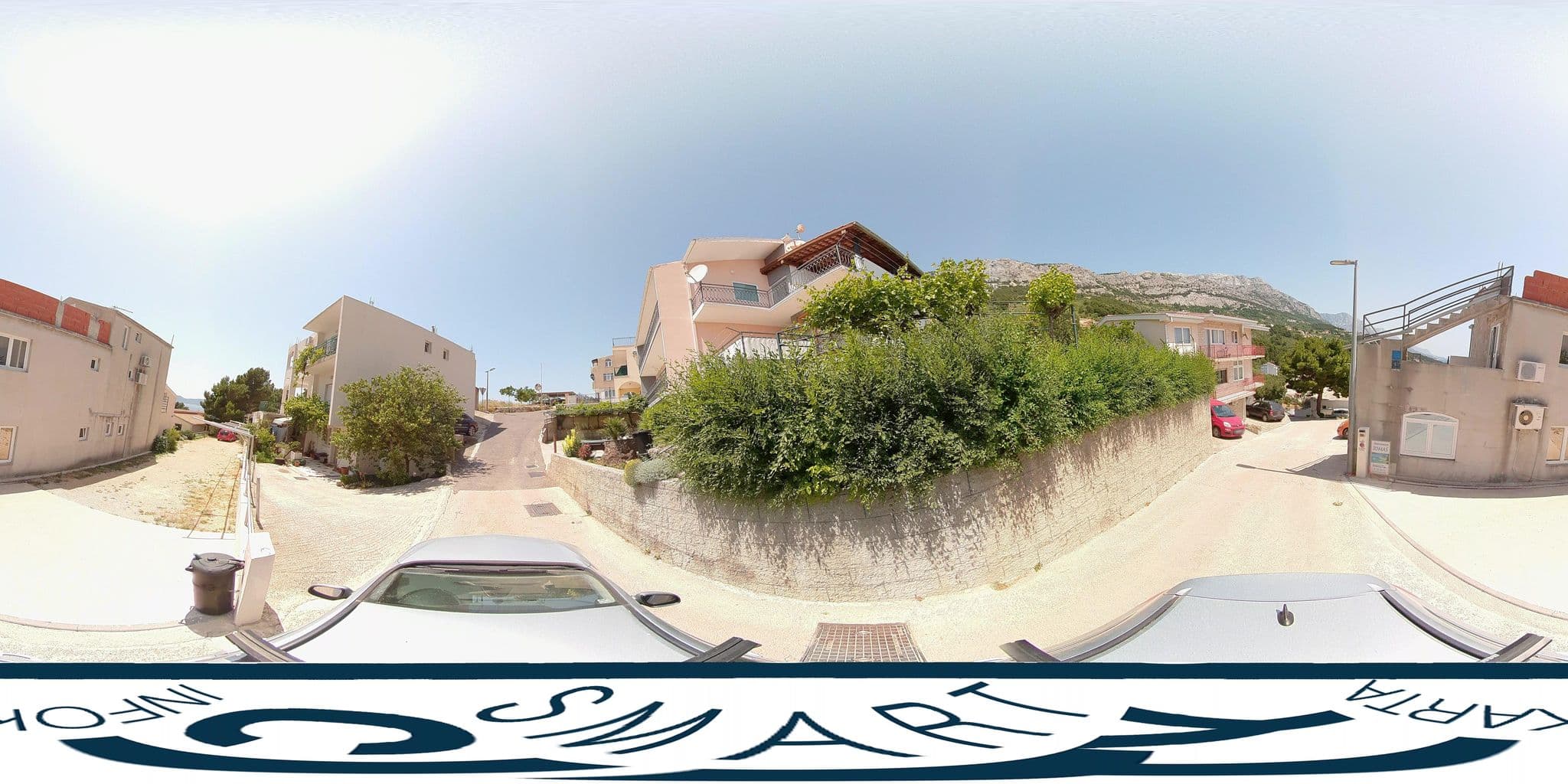 Street view near Apartments Tomas, Brela — © SilvioBasic (CC BY-SA · Mapillary)