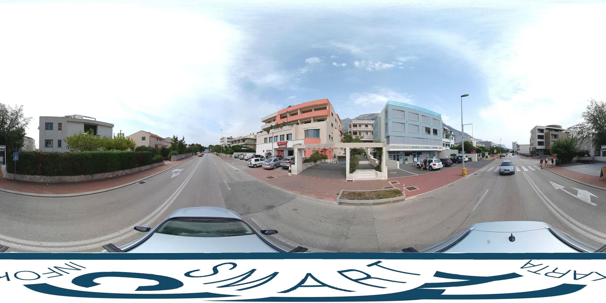 Street view near Apartments Agava, Makarska — © SilvioBasic (CC BY-SA · Mapillary)