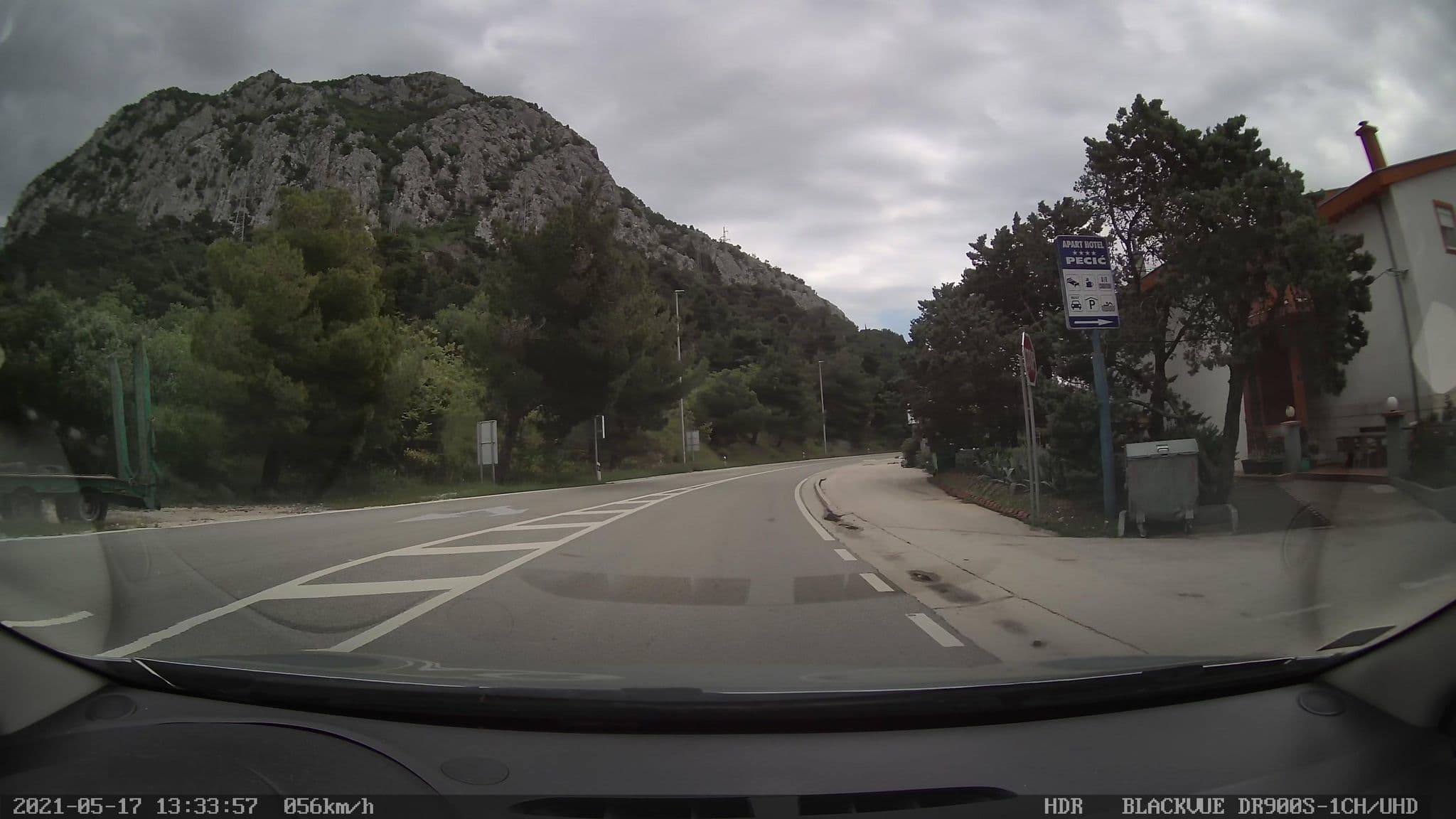 Street view near Aparthotel Pecic, Ploče — © brackone (CC BY-SA · Mapillary)